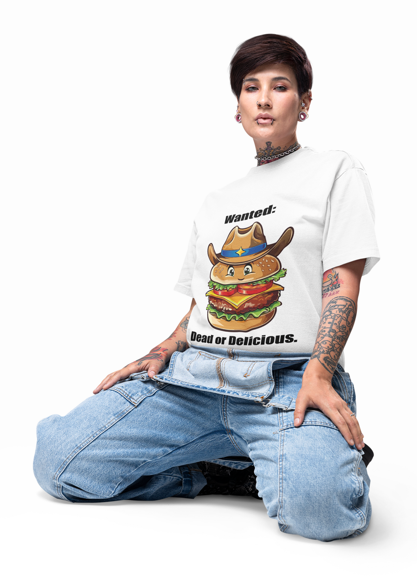 Food Tees, Funny Food T Shirts, Funny T Shirts, Shirt with Food, Junk Food Tees, Shirt with Burger, Burger T-Shirt