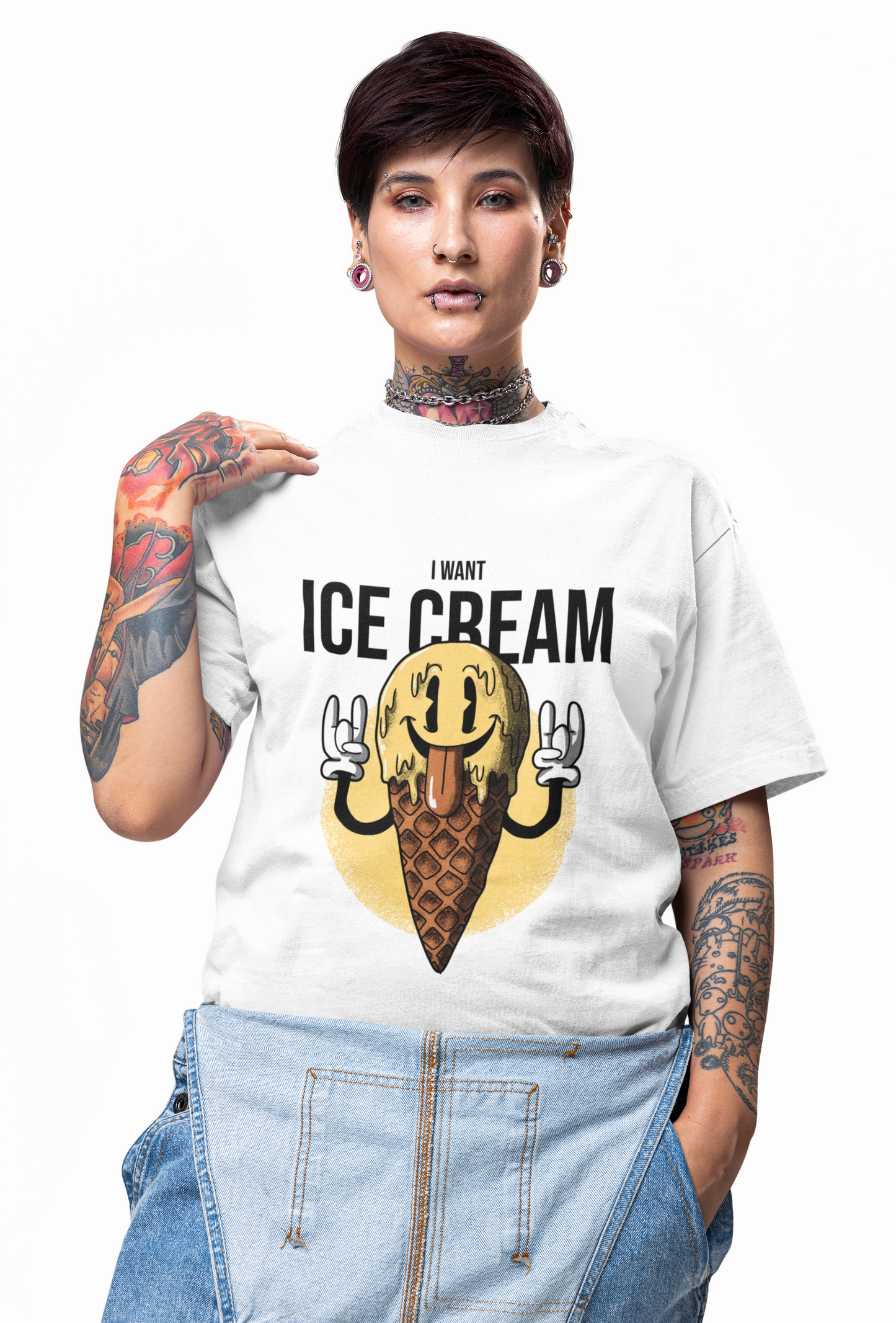Food Tees, Funny Food T Shirts, Funny T Shirts, Shirt with Food, Junk Food Tees, Shirt with Ice Cream, Ice Cream T-Shirt