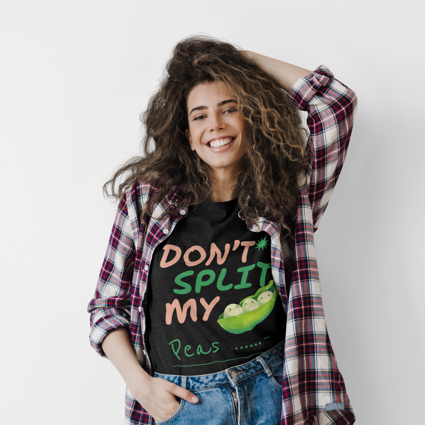 Food Tees, Funny Food T Shirts, Funny T Shirts, Shirt with Vegetables, Shirt with Peas