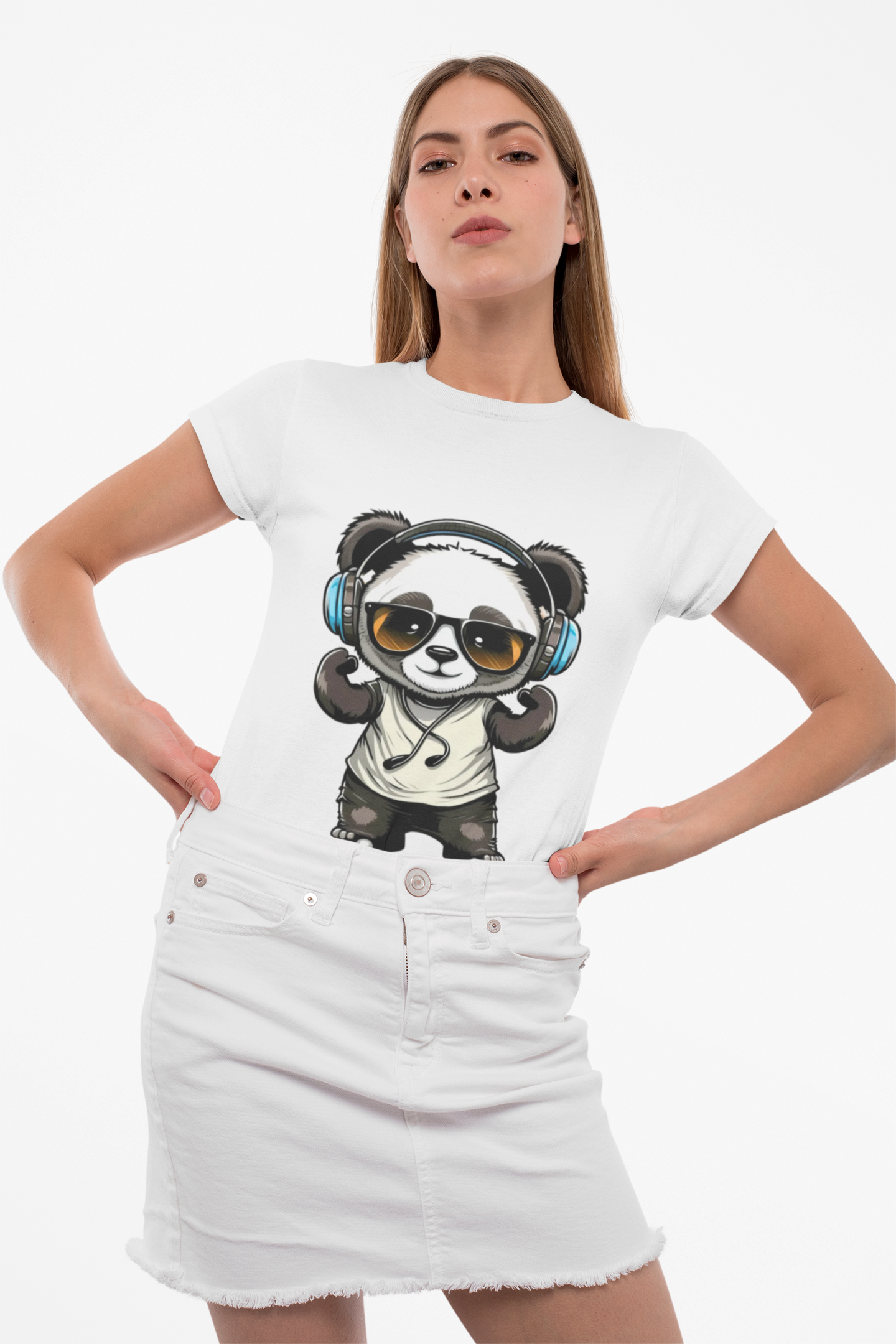 Animals Tees, Funny Animals Shirt, T Shirts with Funny Animals, T-Shirt with Panda, Panda Tees