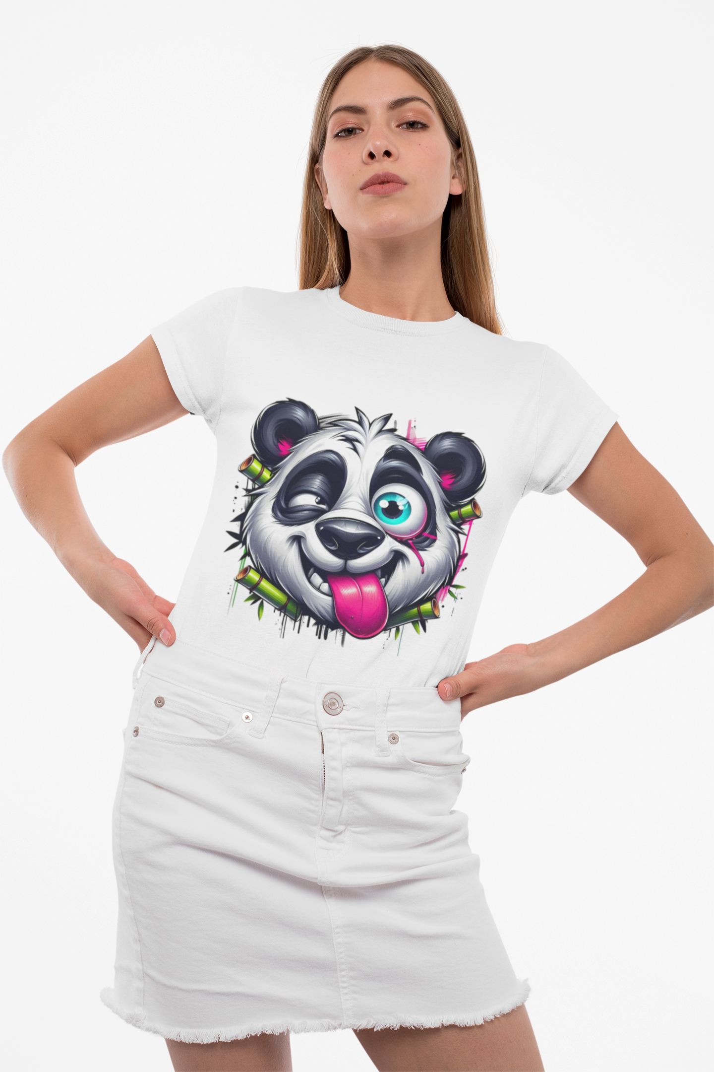 Animals Tees, Funny Animals Shirt, T Shirts with Funny Animals, T-Shirt with Panda, Panda Tees