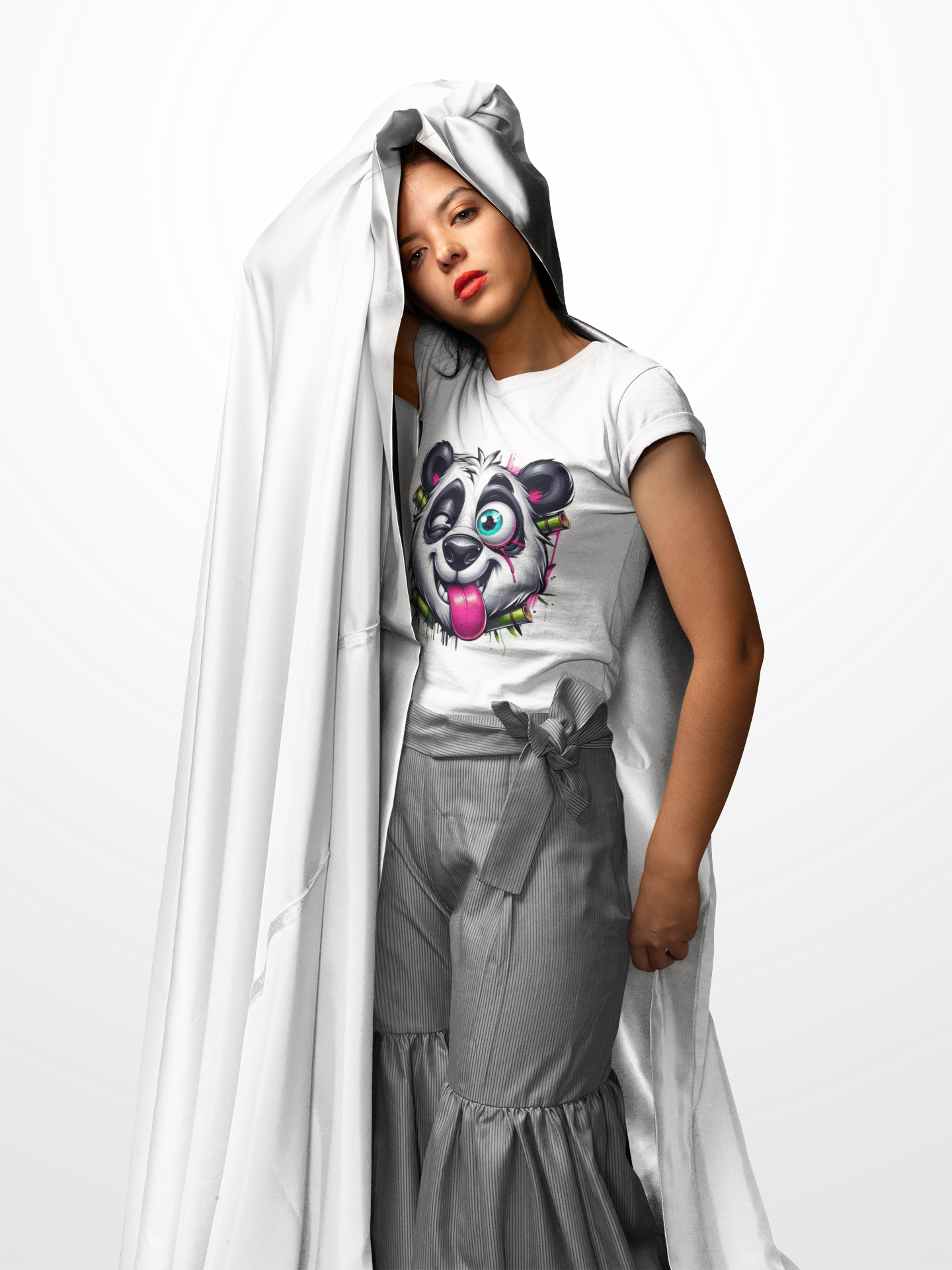 Animals Tees, Funny Animals Shirt, T Shirts with Funny Animals, T-Shirt with Panda, Panda Tees