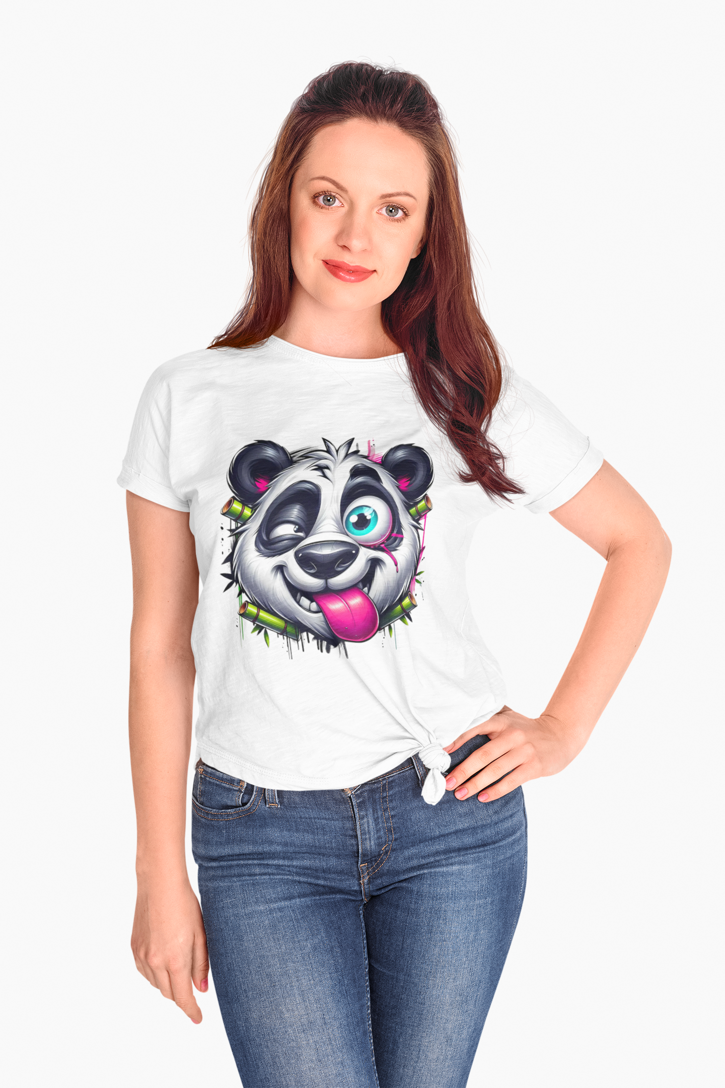 Animals Tees, Funny Animals Shirt, T Shirts with Funny Animals, T-Shirt with Panda, Panda Tees