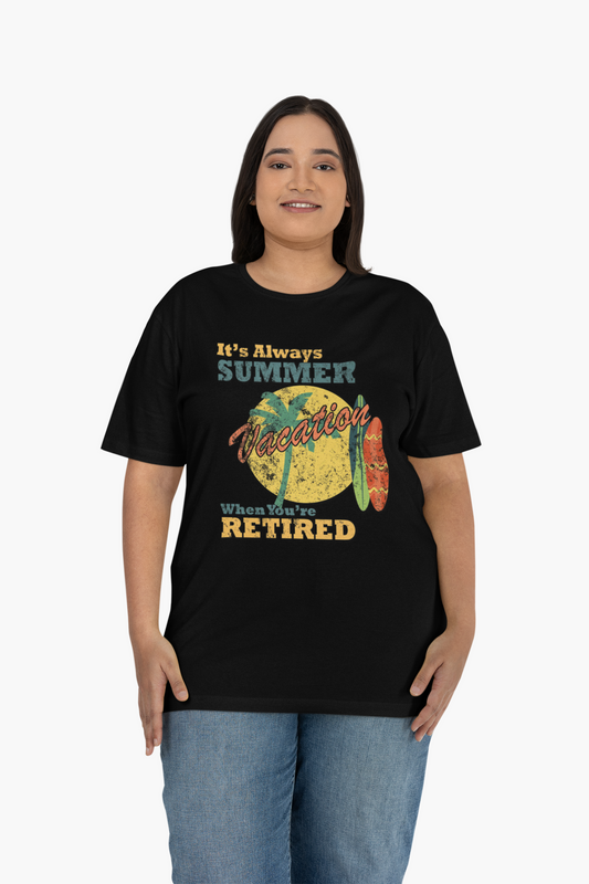 Summer T-Shirt, Summer Design Shirts, Art Tee Shirt with Summer Design - 1