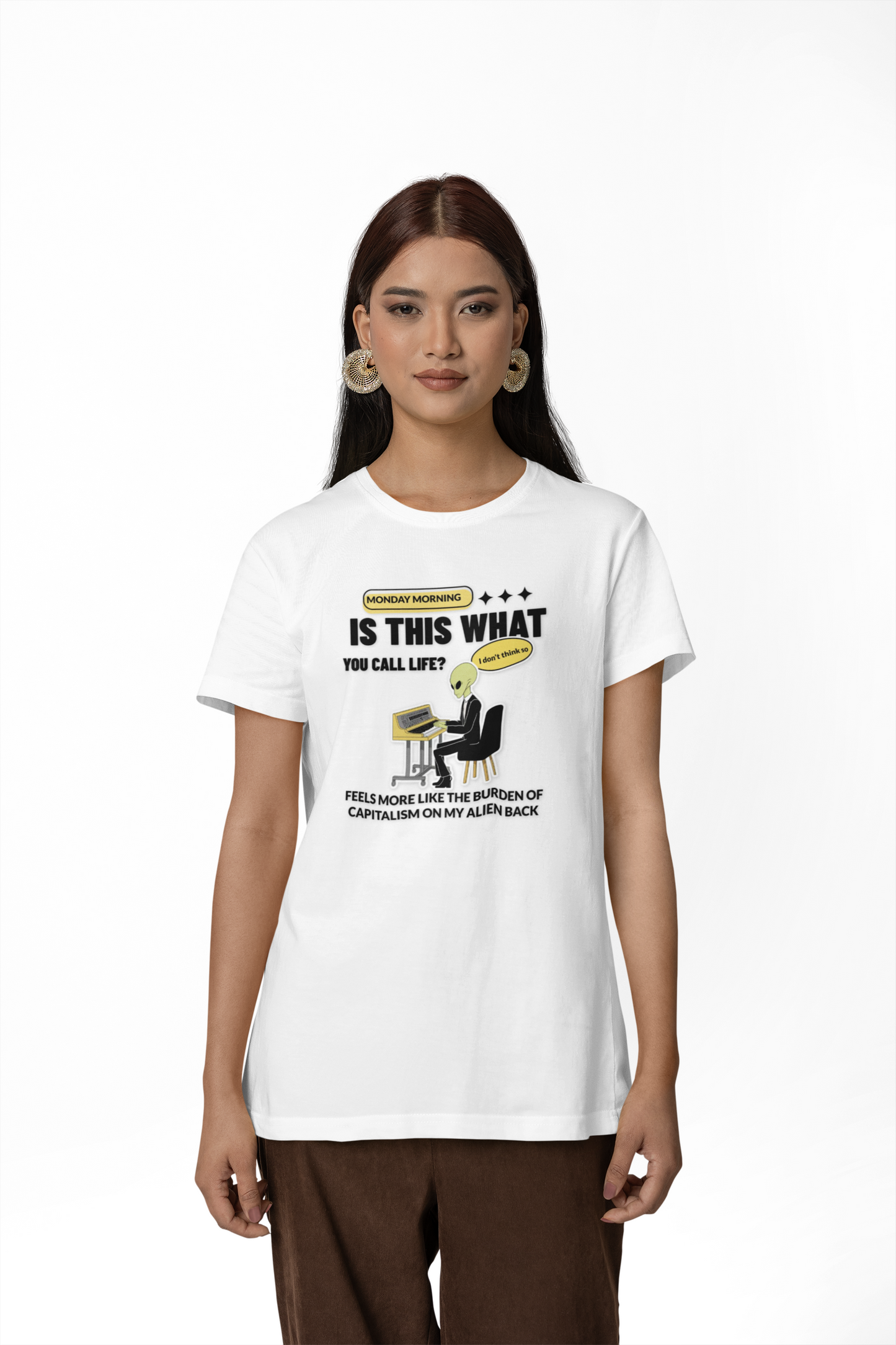 Funny T Shirts, UFO Tees, Funny Aliens Shirt - 25