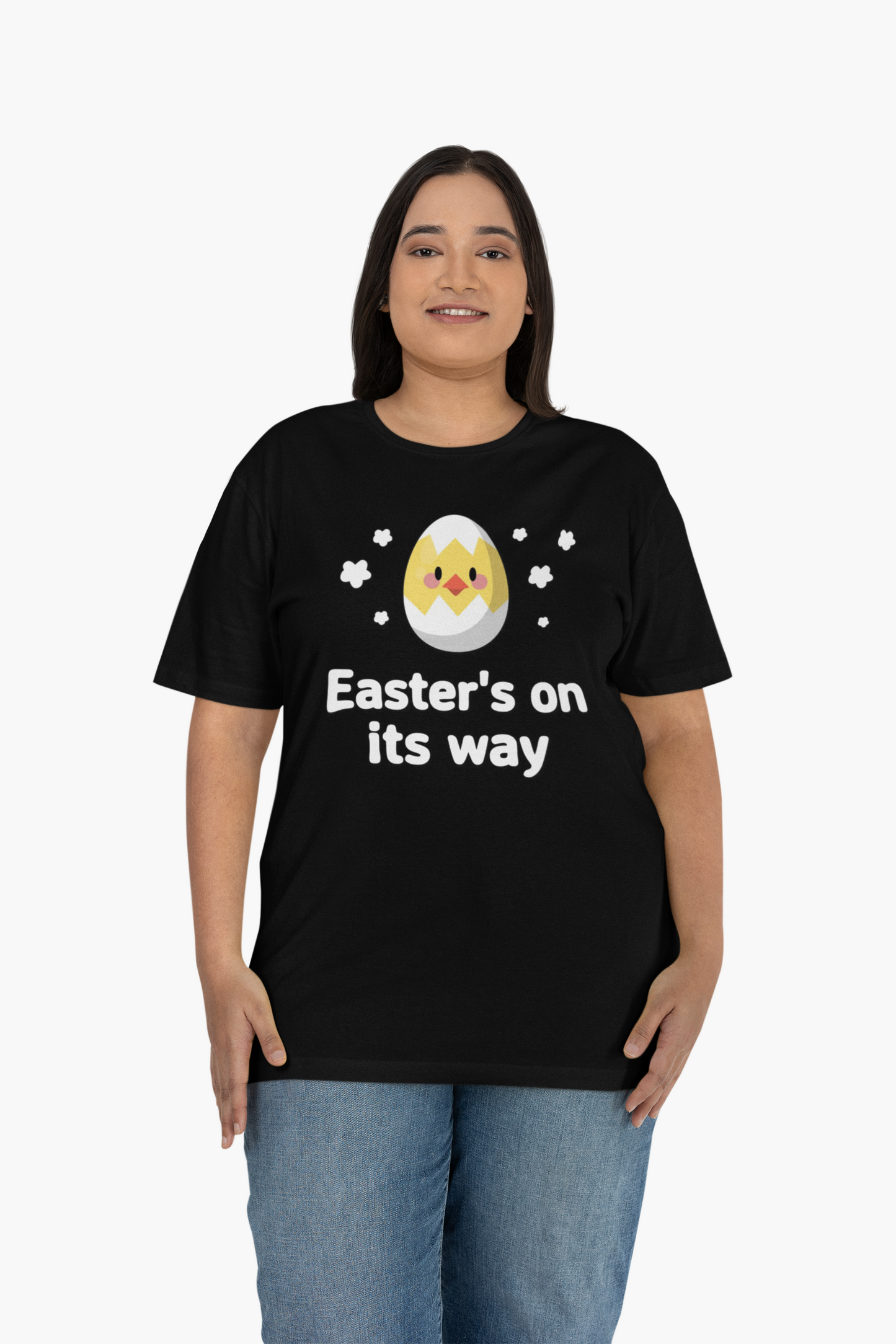 Easter Day T-Shirt, Tee Shirt with Easter Signature, T Shirt with Easter Prints, Tee Shirt with Easter Design - 1