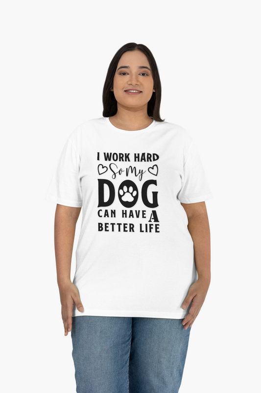 Dog Slogan T-Shirts, T-Shirts with Funny Words, Tee Shirt with Funny Quotes - 12