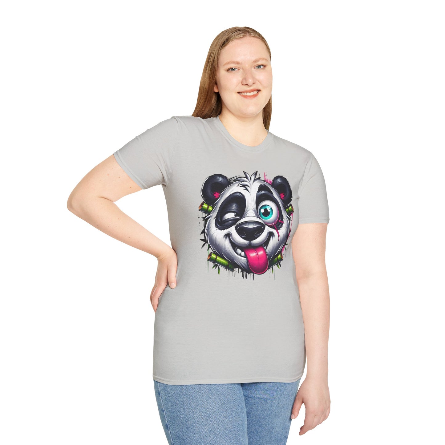 Animals Tees, Funny Animals Shirt, T Shirts with Funny Animals, T-Shirt with Panda, Panda Tees
