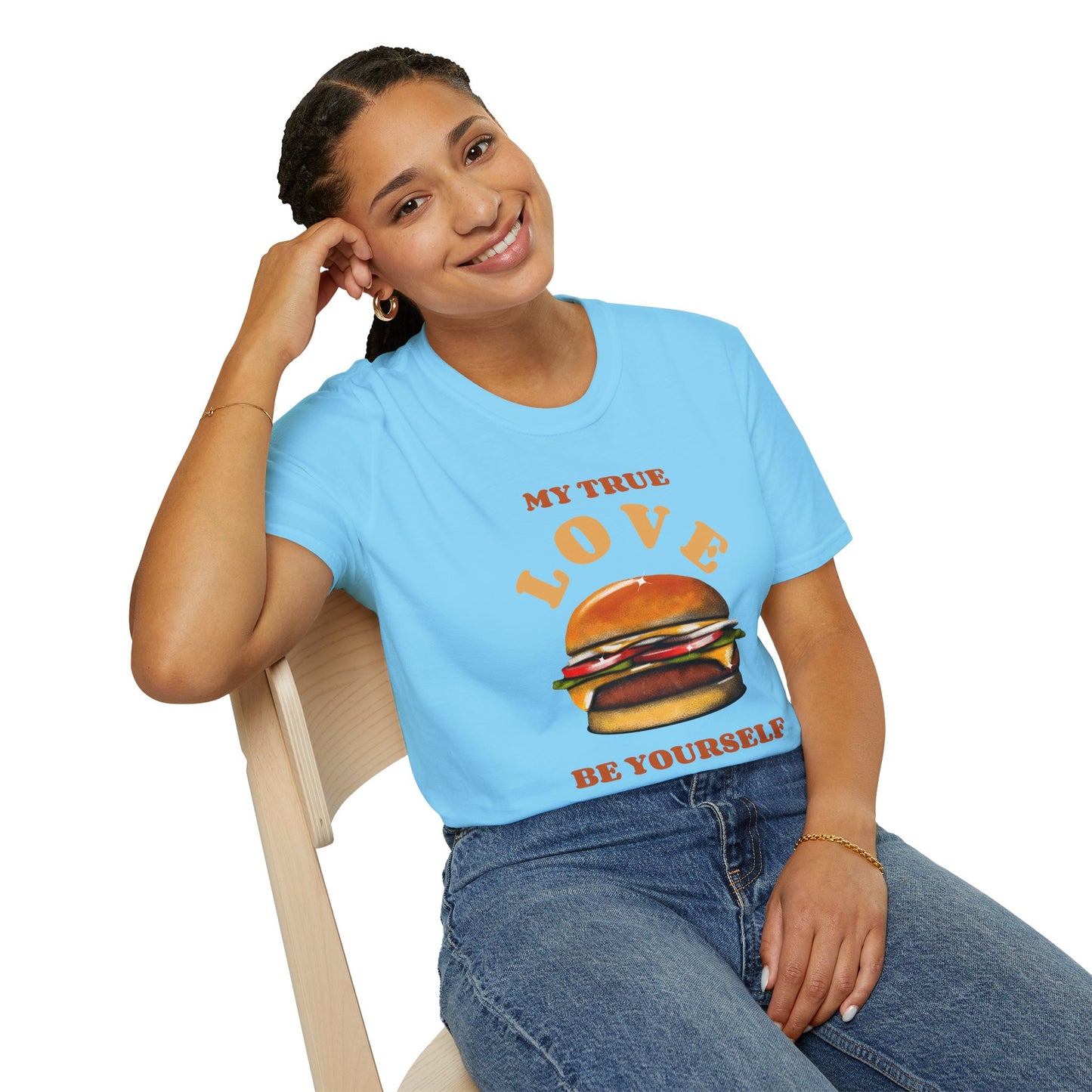 Food Tees, Funny Food T Shirts, Funny T Shirts, Shirt with Food, Junk Food Tees, Shirt with Burger, Burger T-Shirt