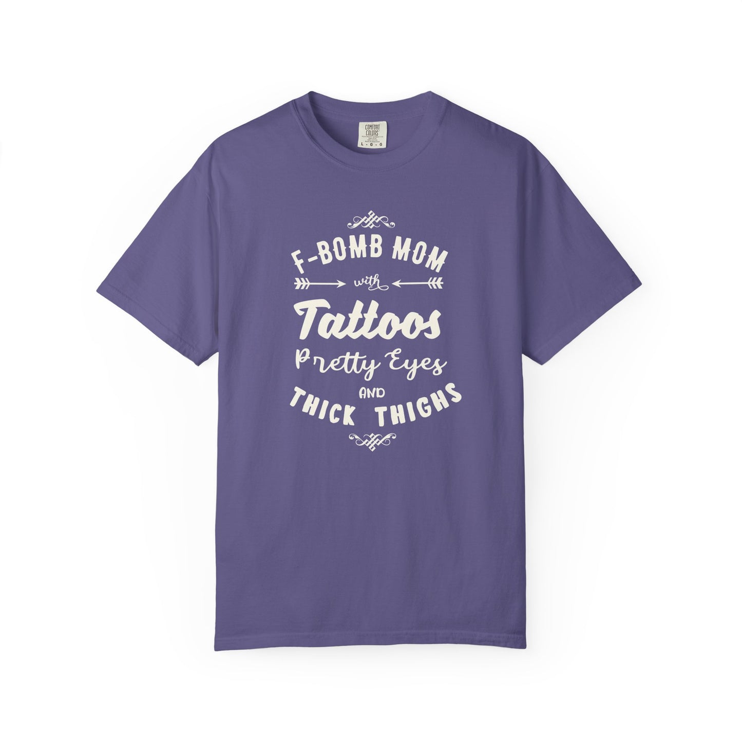 Mom T-shirt Mother's Day Mama Tee Unisex Comfort Colors Garment-Dyed Cotton h37