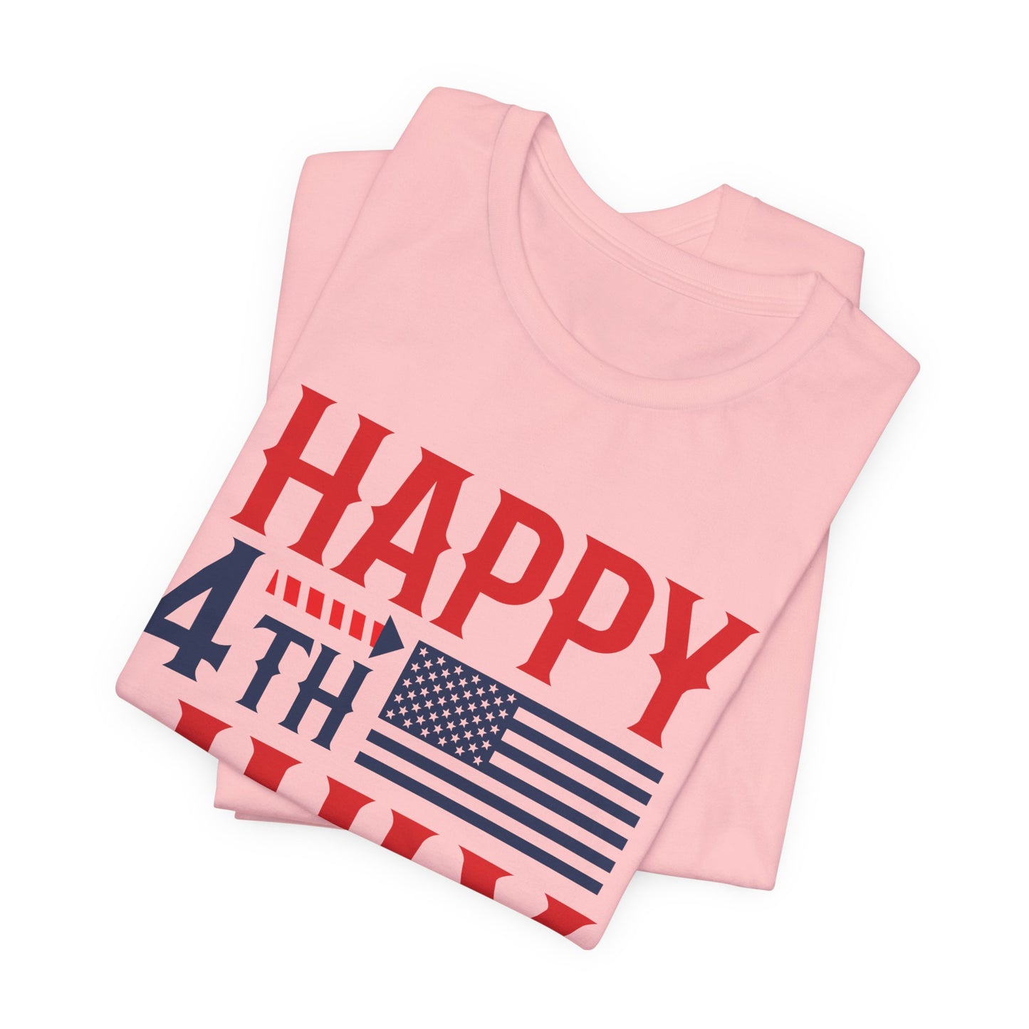 American Flag Graphic Unisex Cotton T-Shirt 011