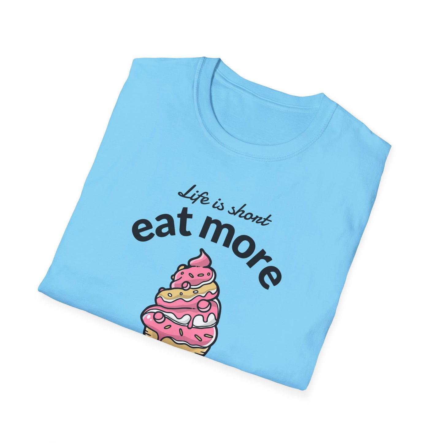 Food Tees, Funny Food T Shirts, Funny T Shirts, Shirt with Food, Junk Food Tees, Shirt with Ice Cream, Ice Cream T-Shirt