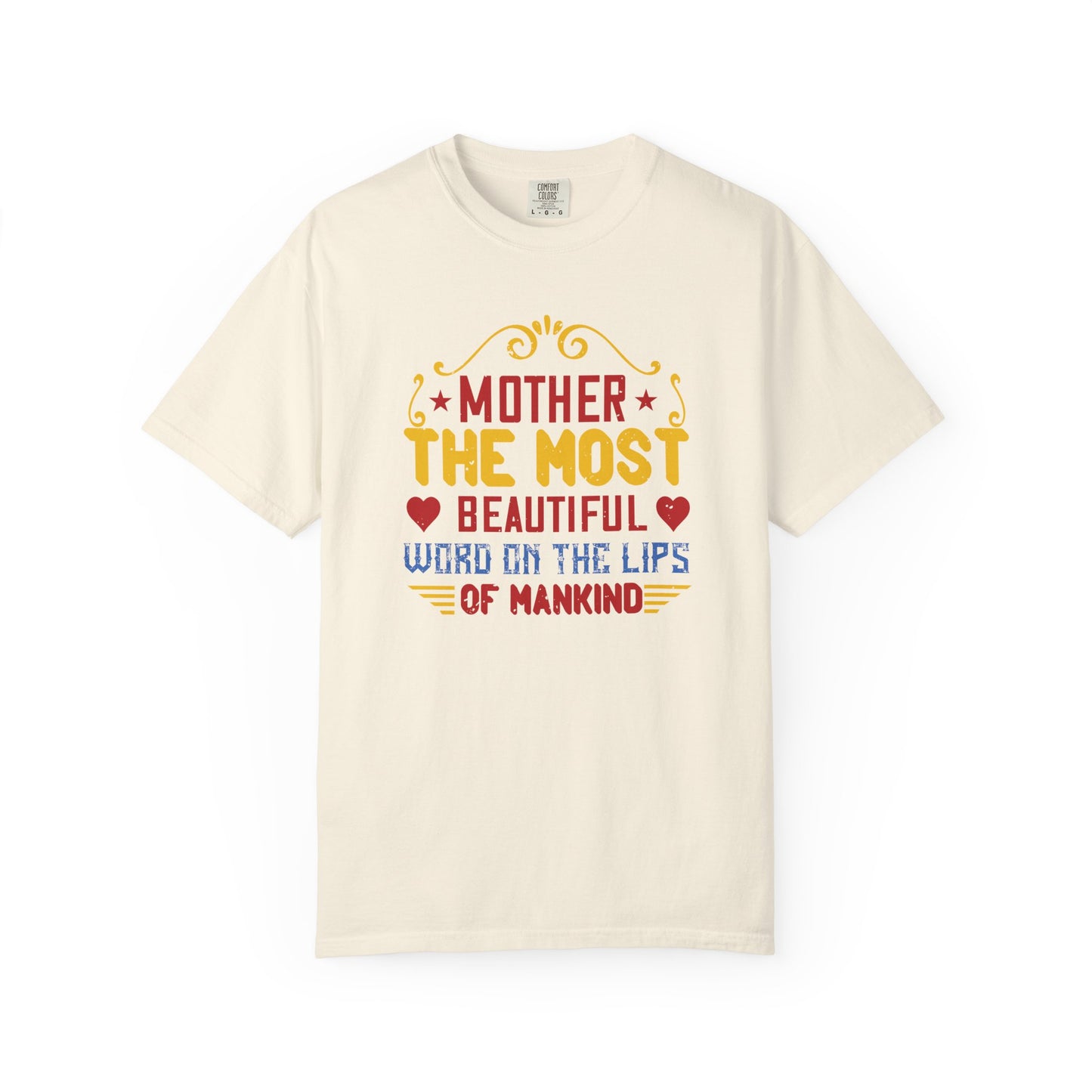 Mom T-shirt Mother Day Mama Tee Unisex Comfort Colors Garment-Dyed Cotton h84