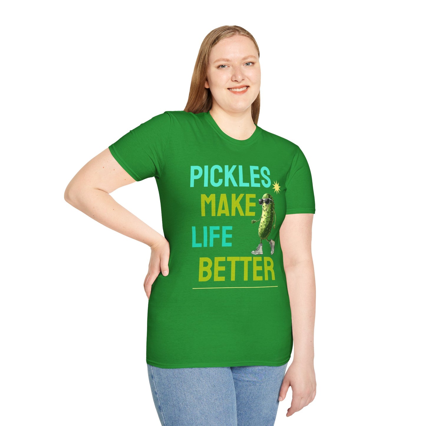 Food Tees, Funny Food T Shirts, Funny T Shirts, Shirt with Vegetables, Shirt with Pickle