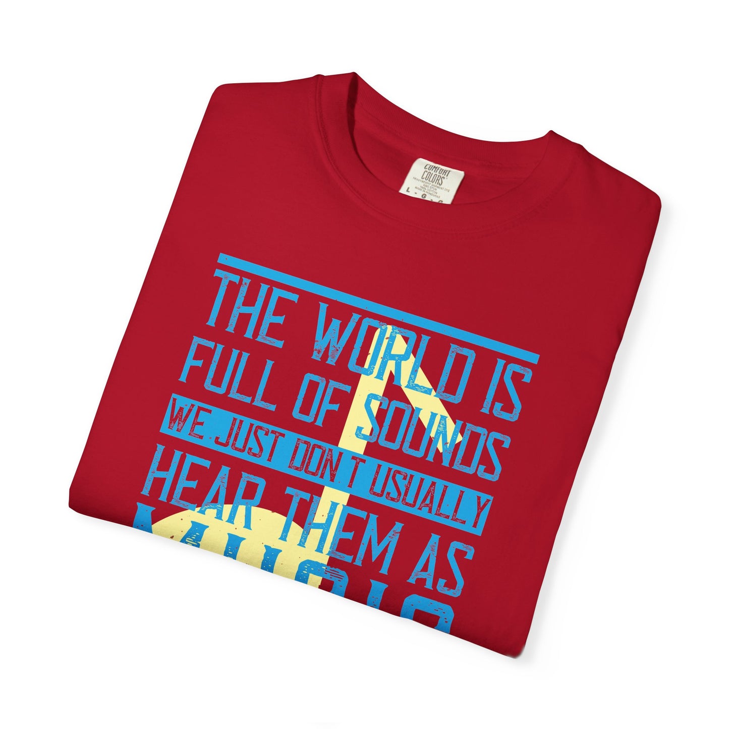 Music Graphic Design Unisex Cotton T-shirt m45