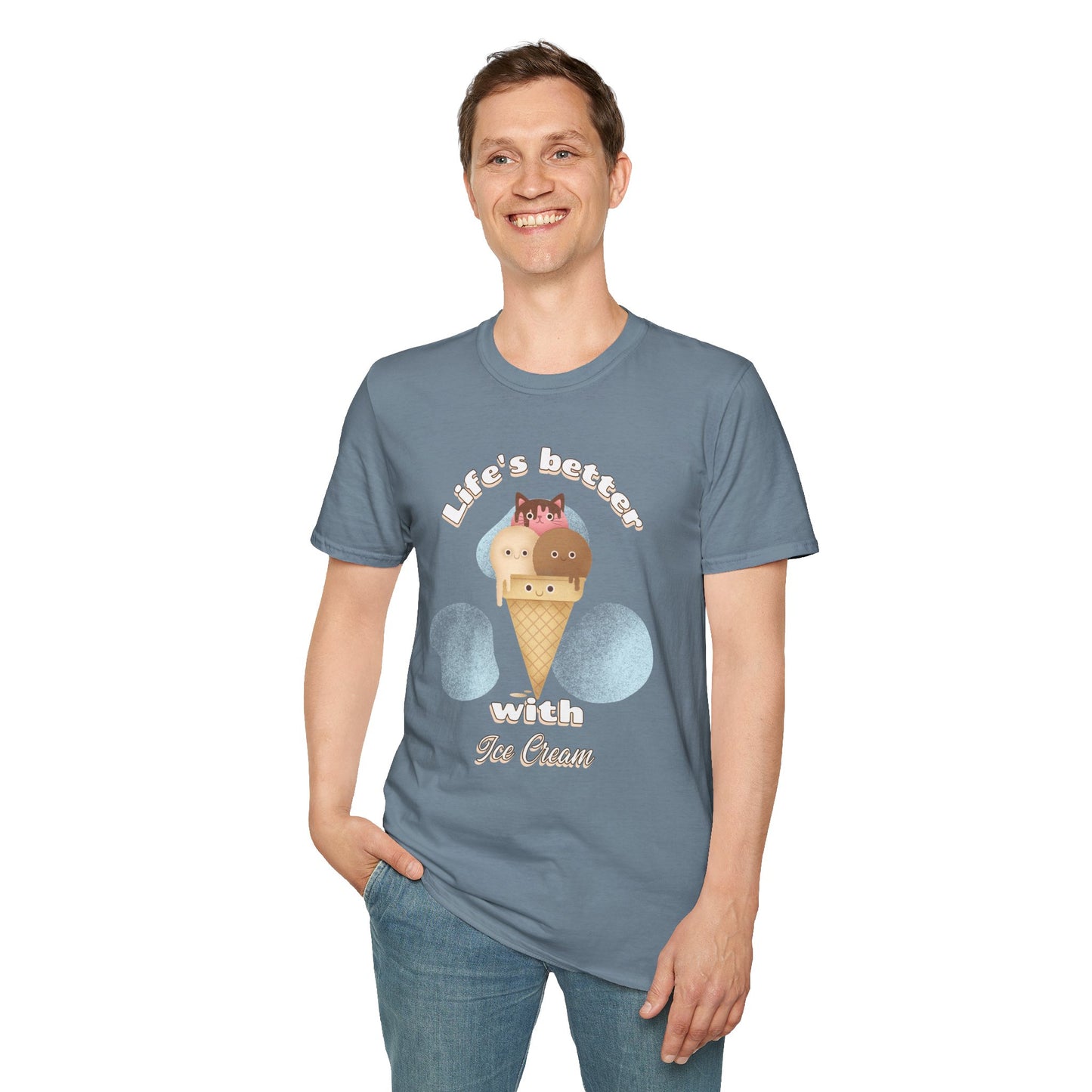Food Tees, Funny Food T Shirts, Funny T Shirts, Shirt with Food, Junk Food Tees, Shirt with Ice Cream, Ice Cream T-Shirt