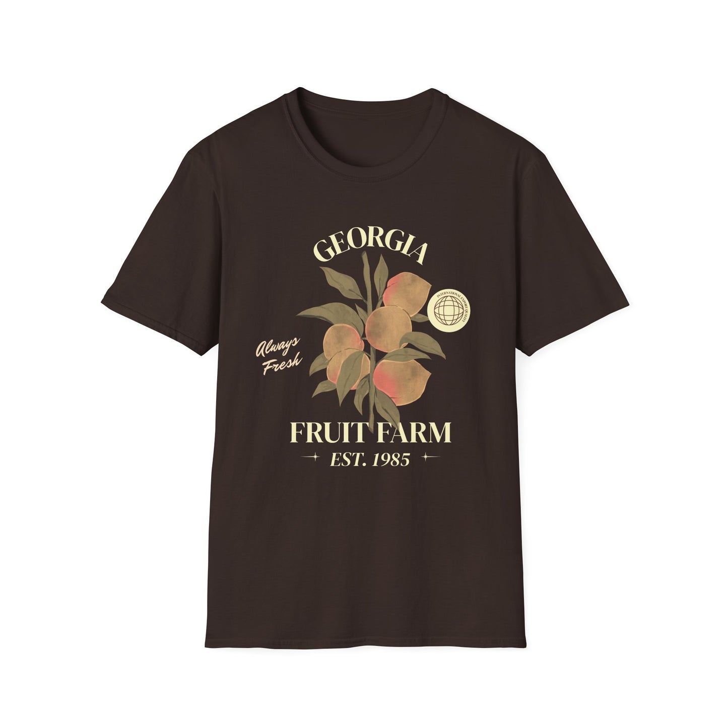 Food Tees, Funny Food T Shirts, Funny T Shirts, Shirt with Fruits, Shirt with Peach