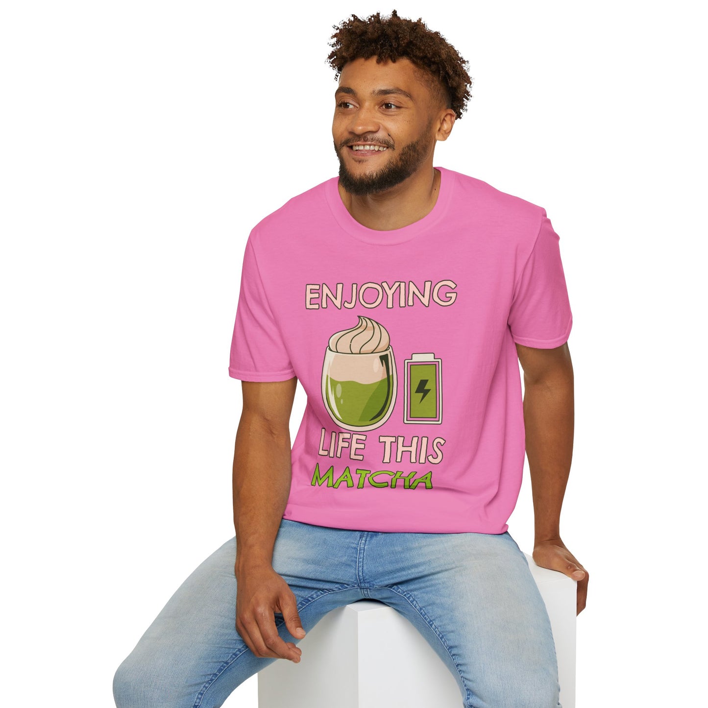 Food Tees, Funny Food T Shirts, Funny T Shirts, Shirt with Drinks, Shirt with Matcha