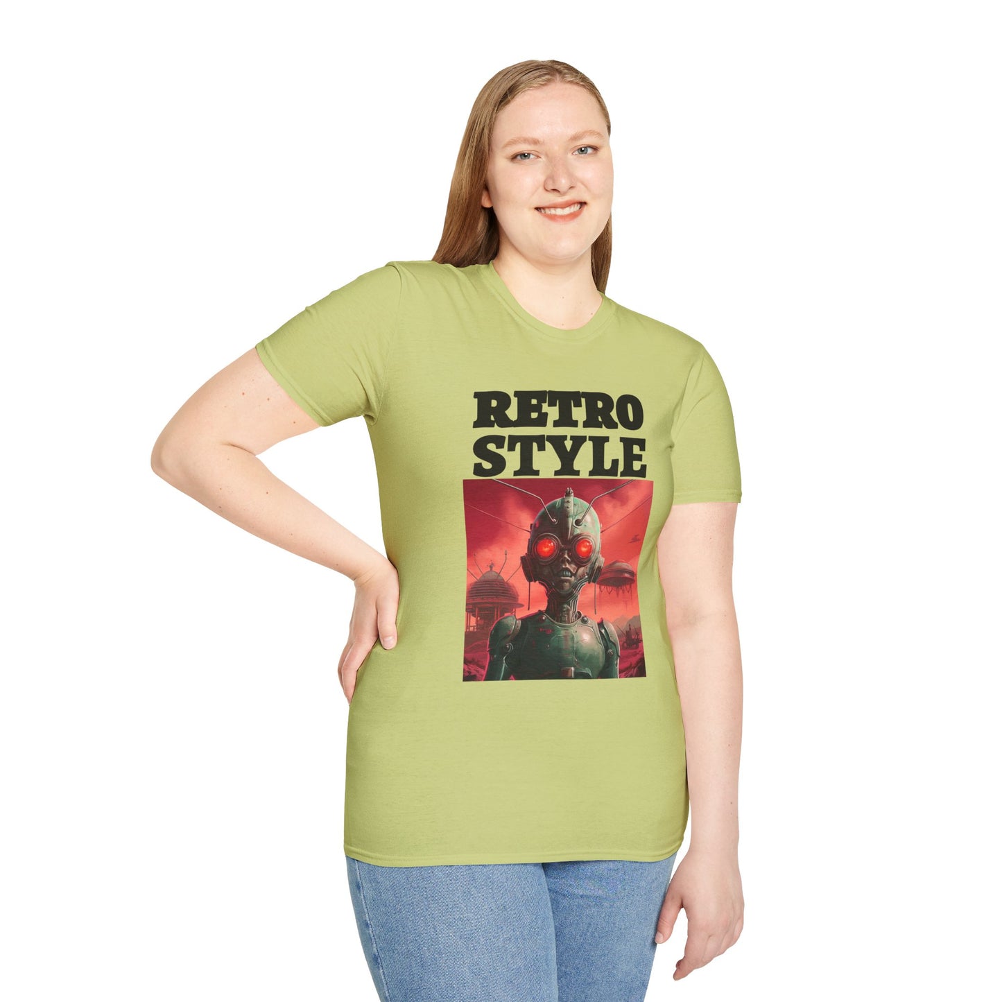 Retro T Shirt, Retro Design Shirt, Retro Art Tee Shirt, T-shirt with Retro Style