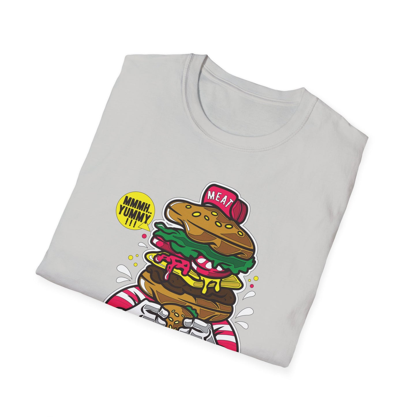 Cartoon T Shirt Animation T Shirt Funny Tee Unisex Gildan Softstyle 64000 Ring Spun Cotton