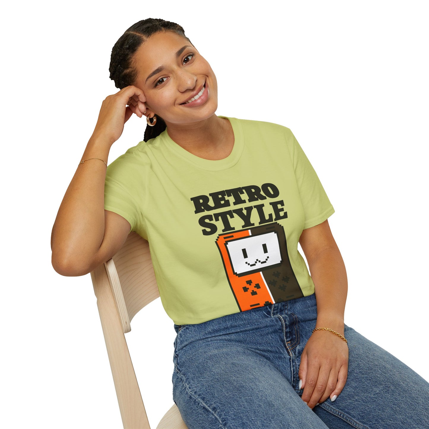Retro T Shirt, Retro Design Shirt, Retro Art Tee Shirt, T-shirt with Retro Style