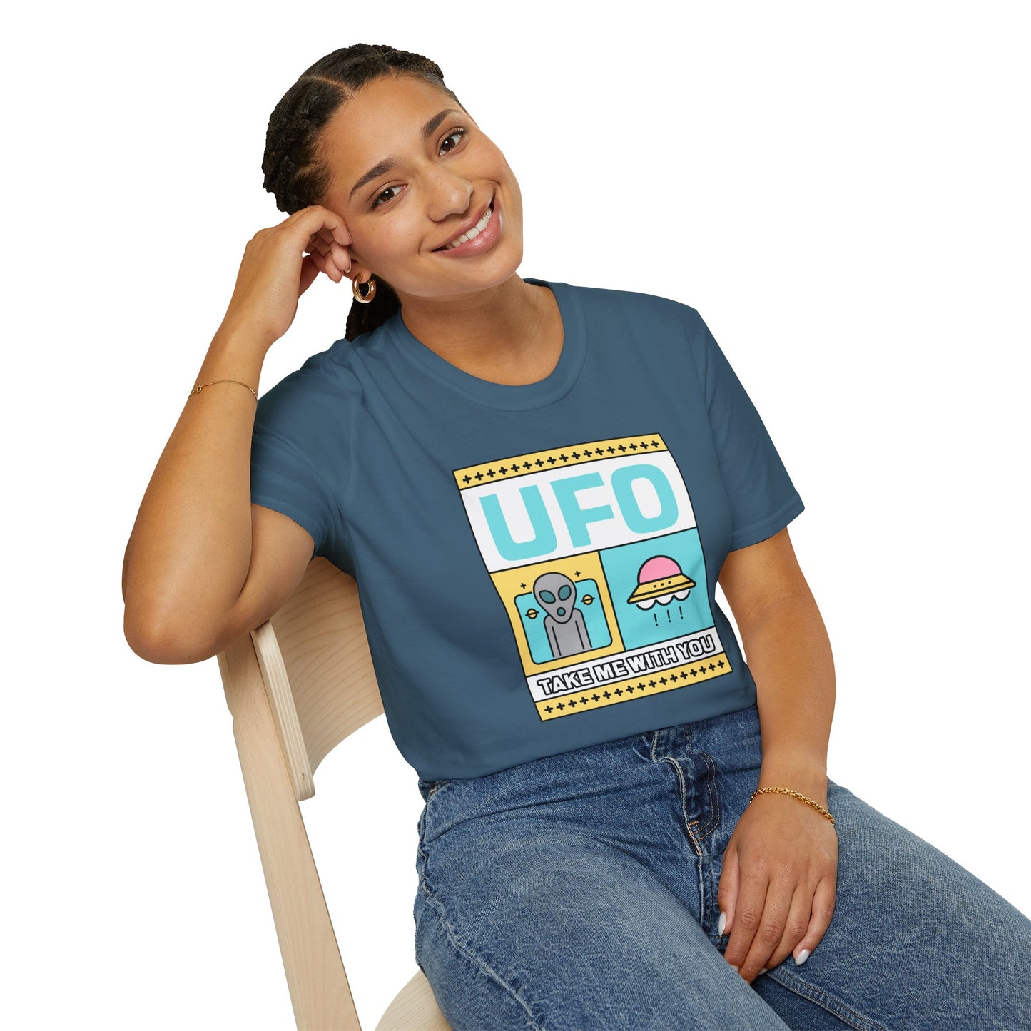 Funny T Shirts, UFO Tees, Funny Aliens Shirt - 27