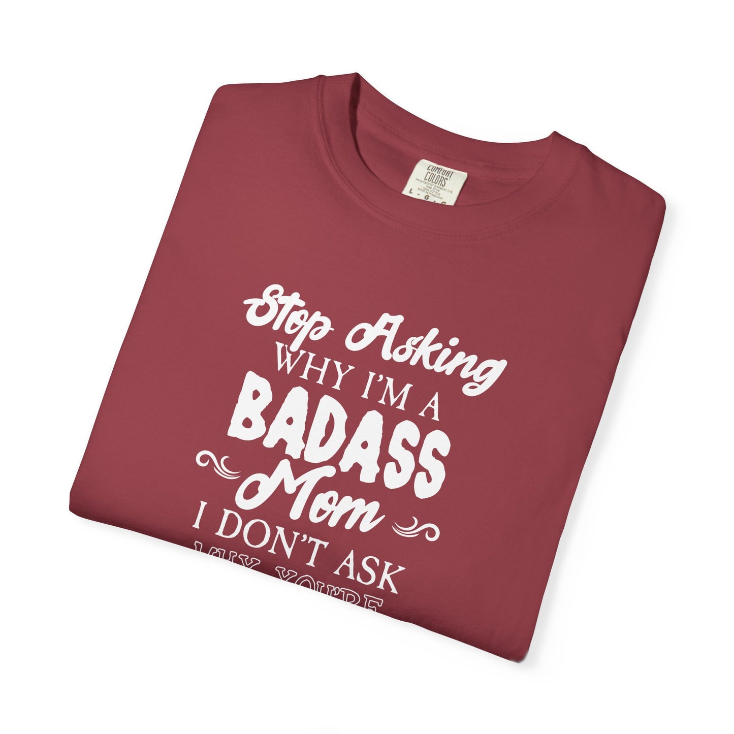 Mom T-shirt Mother's Day Mama Tee Unisex Comfort Colors Garment-Dyed Cotton h39