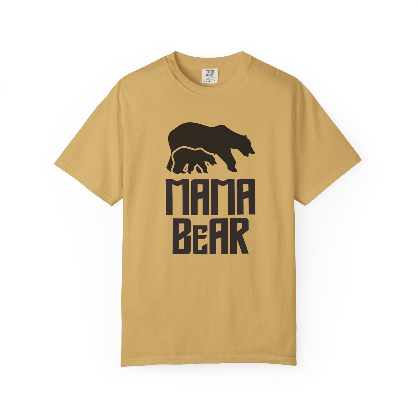 Mama Bear Mom T-shirt Mother's Day Mama Tee Unisex Comfort Colors Garment-Dyed Cotton h12