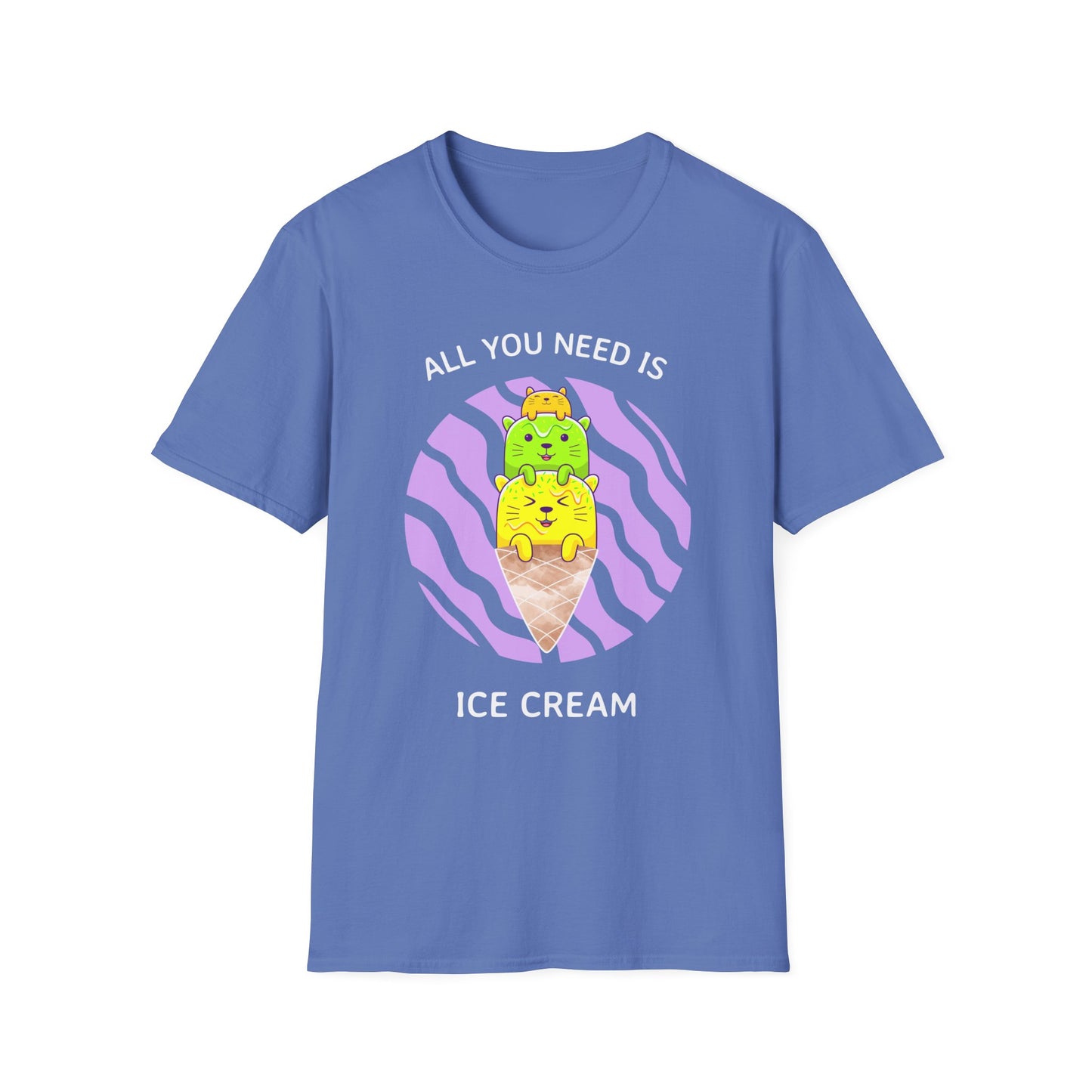 Food Tees, Funny Food T Shirts, Funny T Shirts, Shirt with Food, Junk Food Tees, Shirt with Ice Cream, Ice Cream T-Shirt