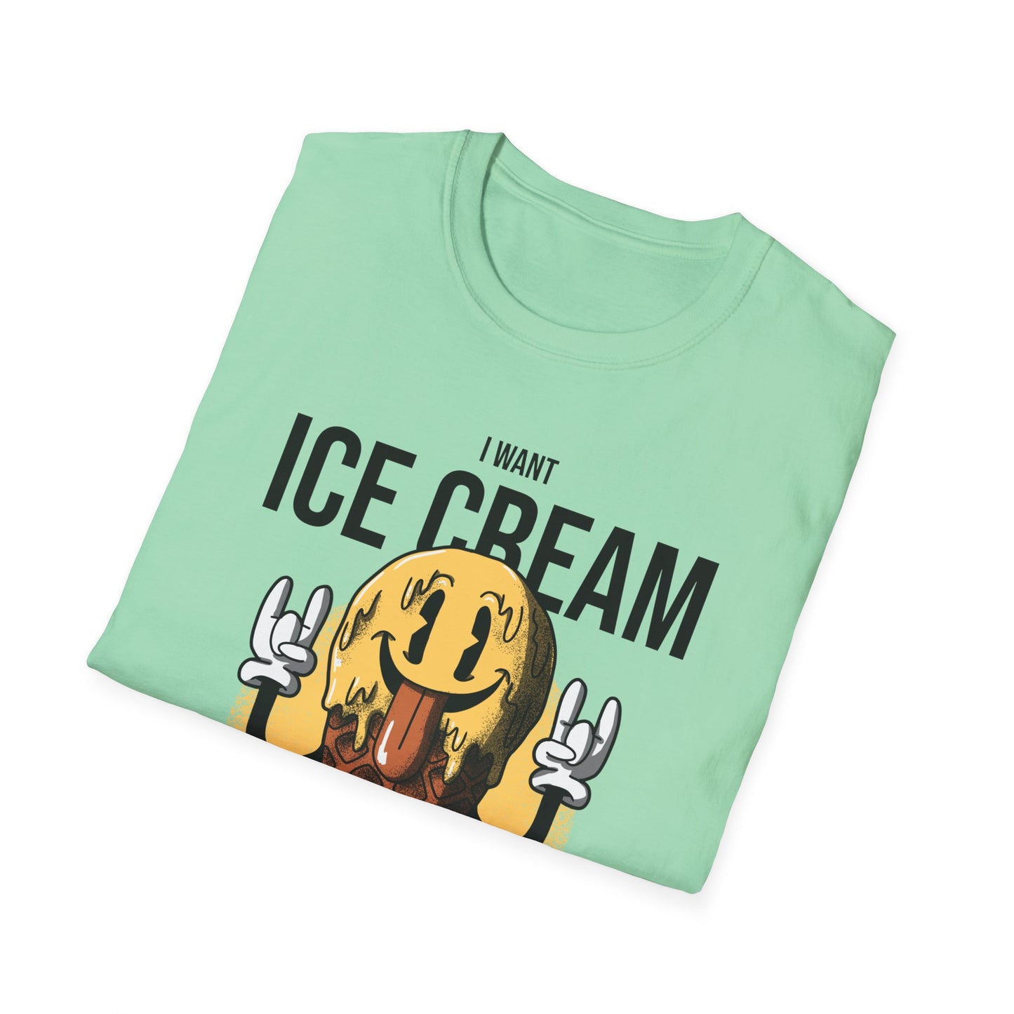 Food Tees, Funny Food T Shirts, Funny T Shirts, Shirt with Food, Junk Food Tees, Shirt with Ice Cream, Ice Cream T-Shirt