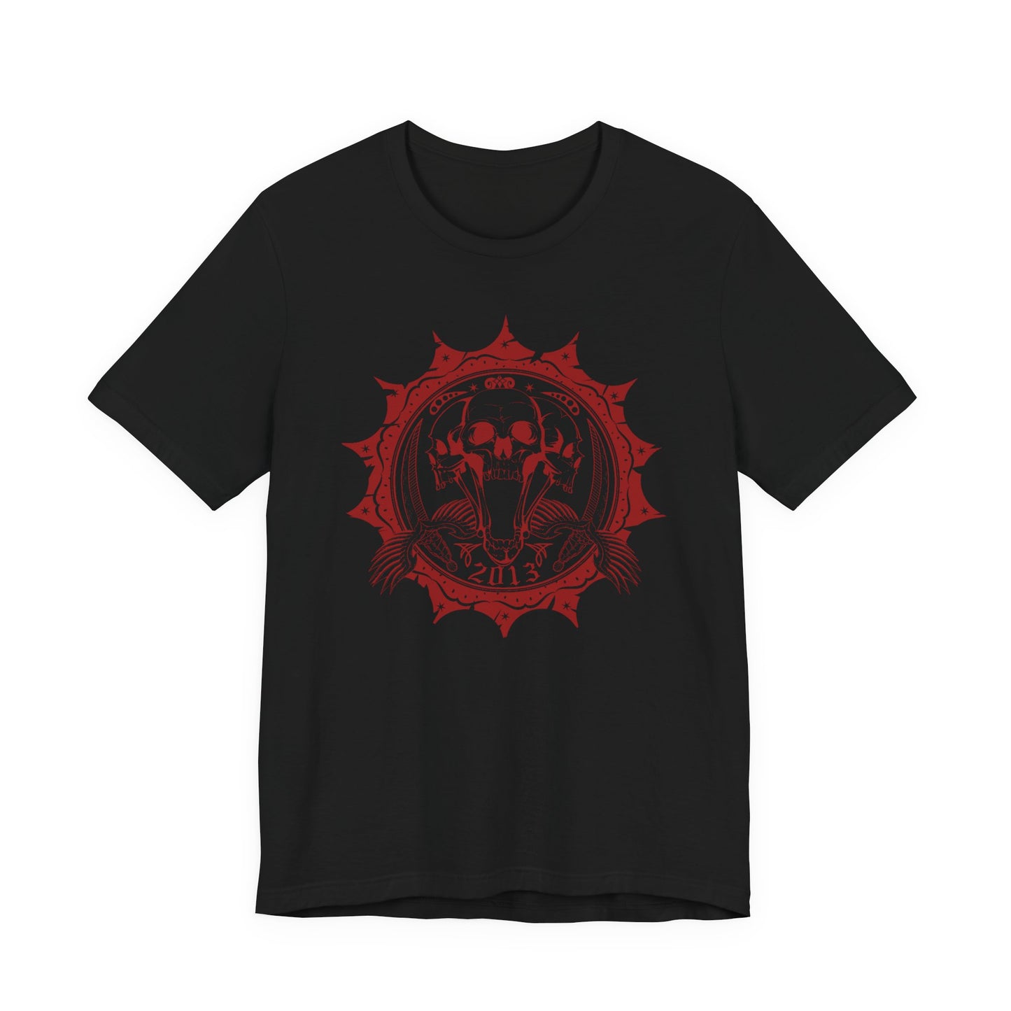 Skull Elephant Mandala Tee Boho Skull Graphic Shirt Art-51