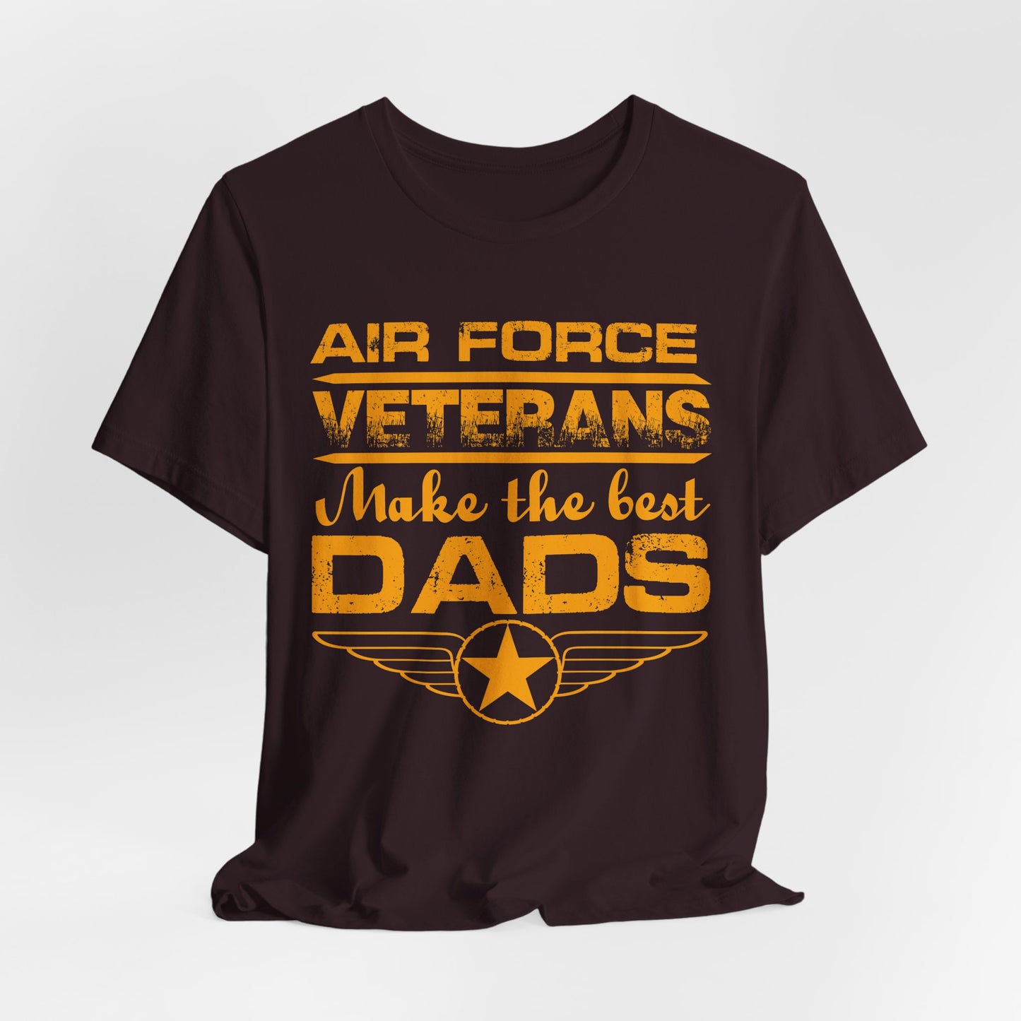 Air Force Veterans Make the Best Dads T-Shirt Military Dad Unisex Cotton Tee v48