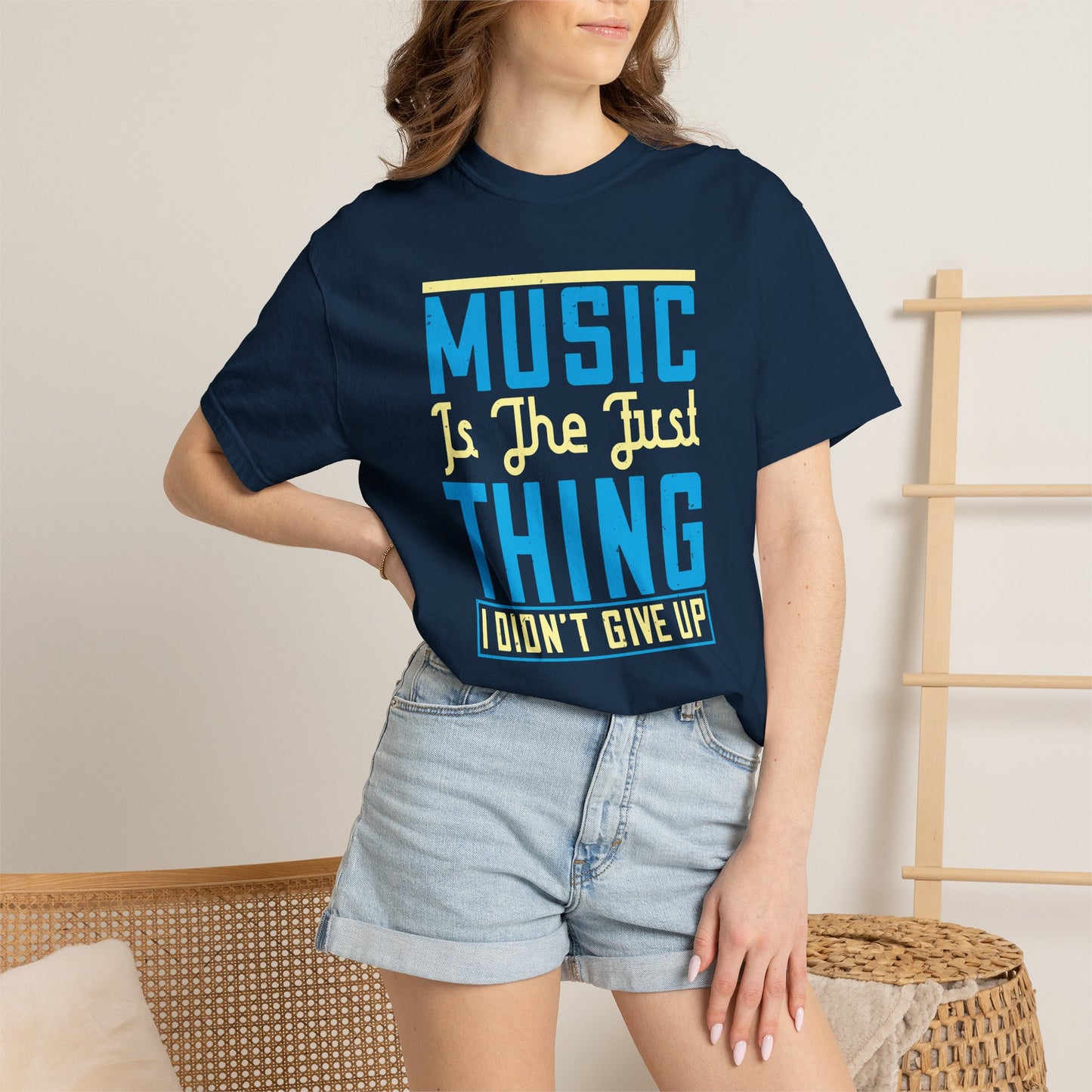 Music Graphic Design Unisex Cotton T-shirt m32