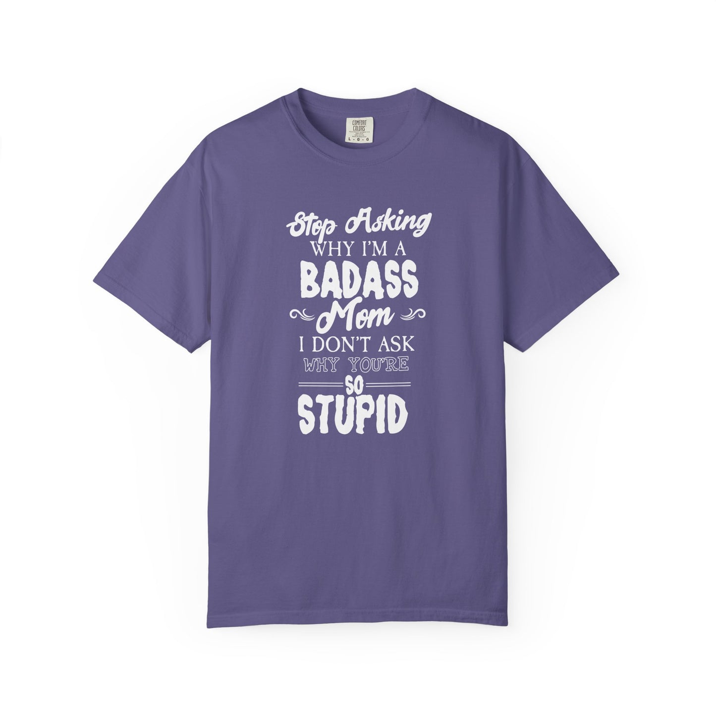 Mom T-shirt Mother's Day Mama Tee Unisex Comfort Colors Garment-Dyed Cotton h39