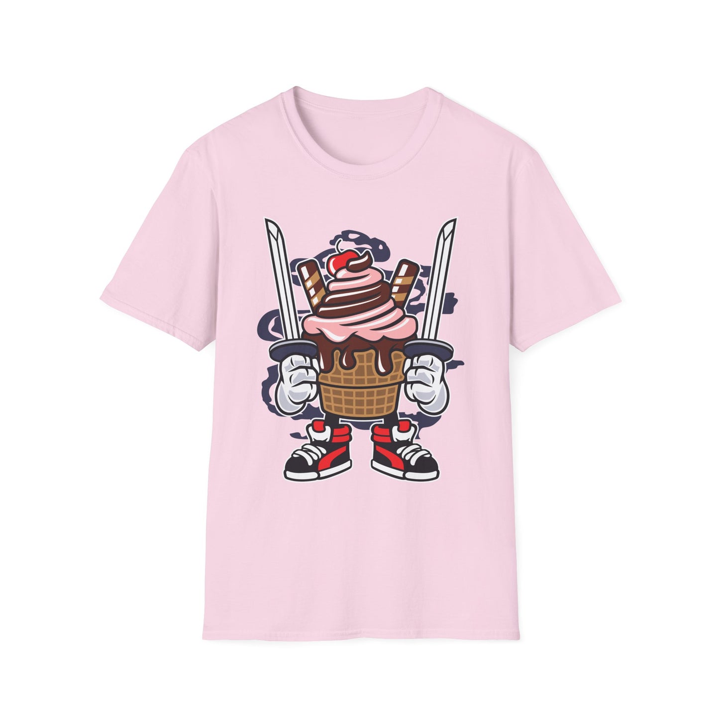 Cartoon T Shirt Unisex Animation Tee Funny Tee Gildan Softstyle 64000 Ring Spun Cotton 99