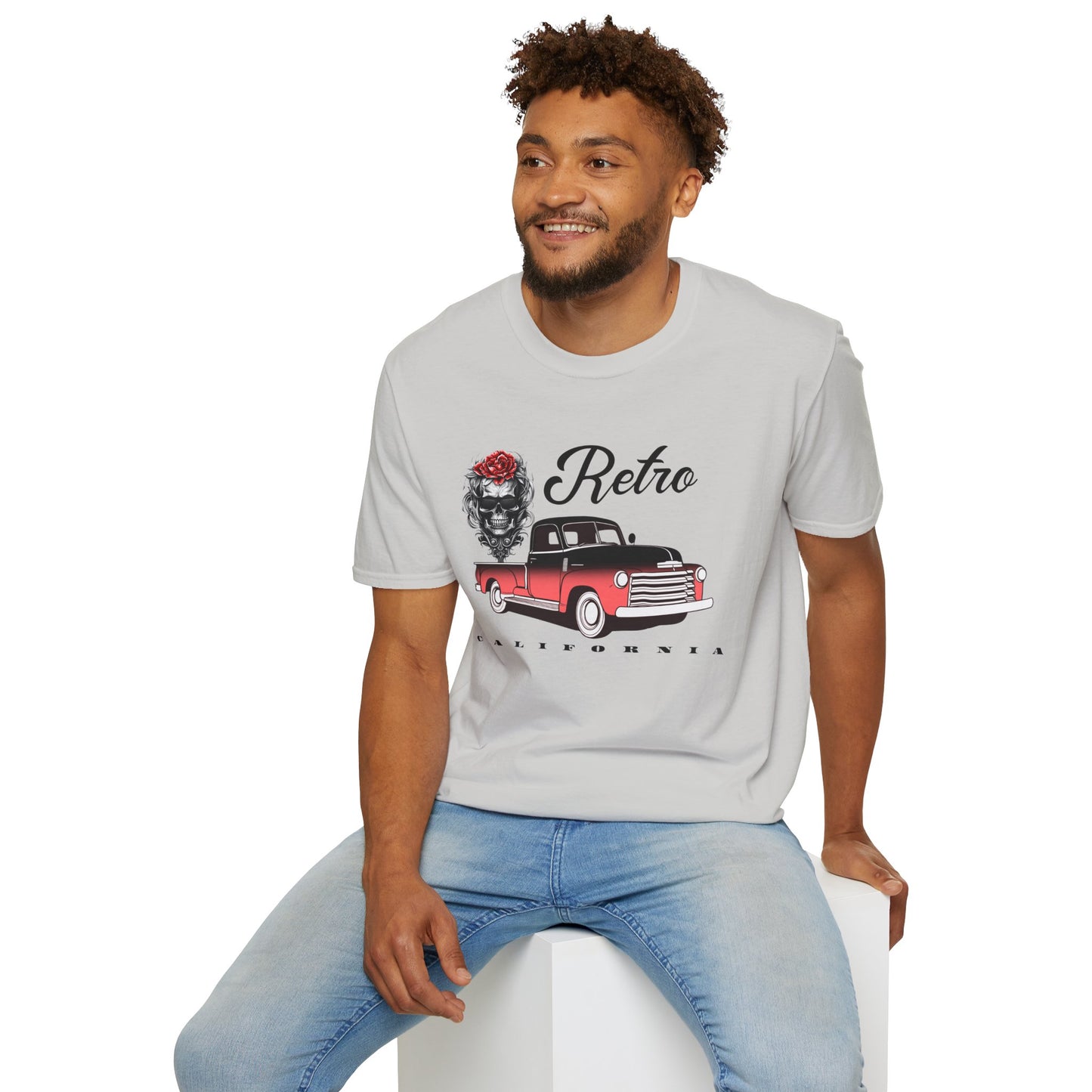 Retro T Shirt, Retro Design Shirt, Retro Art Tee Shirt, T-shirt with Retro Style