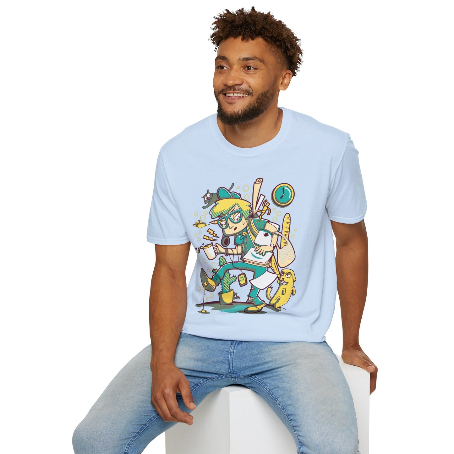 Cartoon T-Shirt, Animation T-Shirt, Funny Tee Shirt - 74