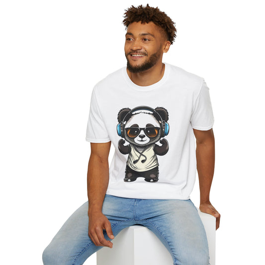 Animals Tees, Funny Animals Shirt, T Shirts with Funny Animals, T-Shirt with Panda, Panda Tees