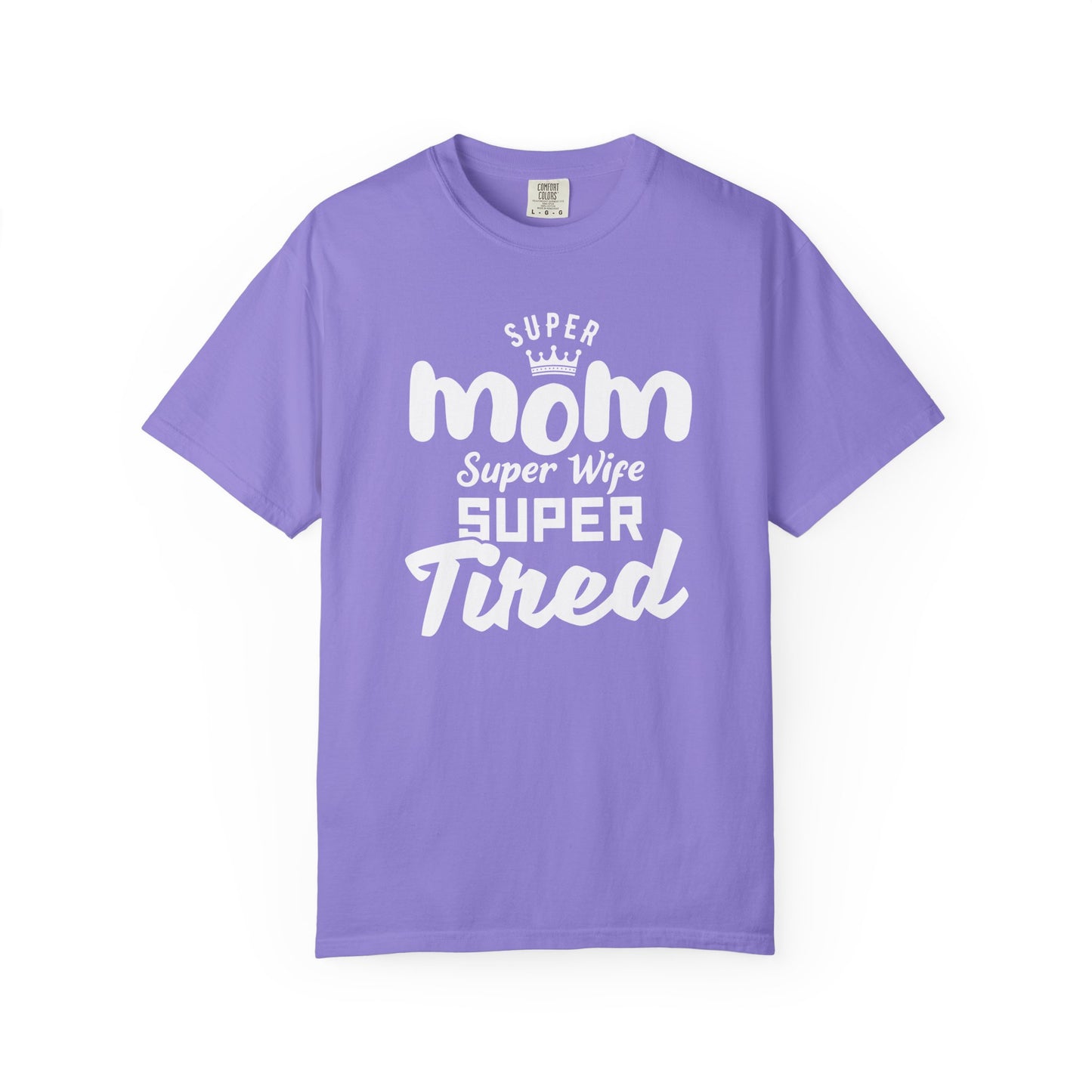 Mom T-shirt Mother's Day Mama Tee Unisex Comfort Colors Garment-Dyed Cotton h45