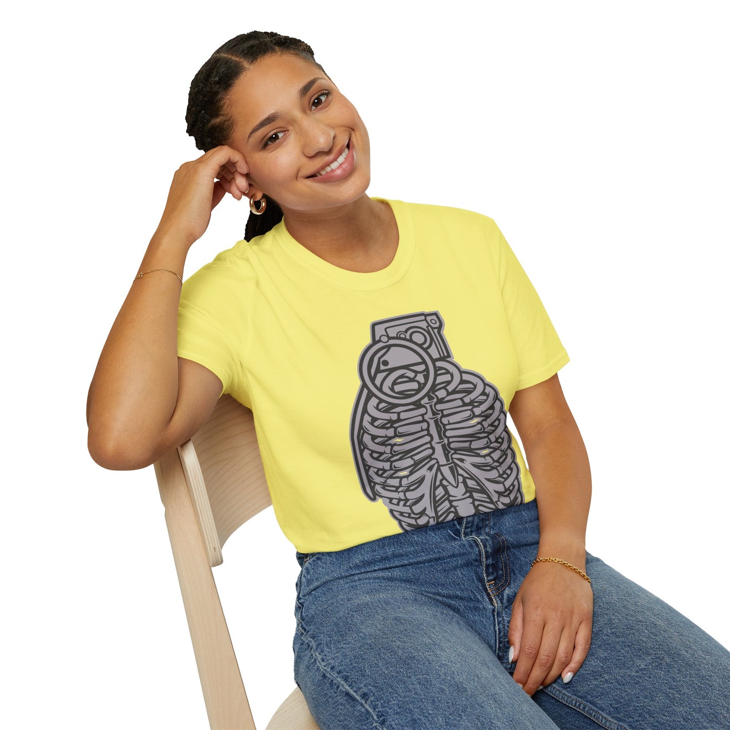Cartoon T Shirt Animation T Shirt Funny Tee Shirt Unisex Gildan Softstyle 64000 Cotton