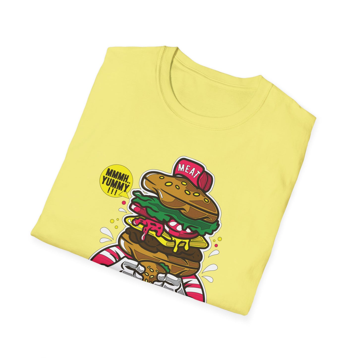 Cartoon T Shirt Animation T Shirt Funny Tee Unisex Gildan Softstyle 64000 Ring Spun Cotton