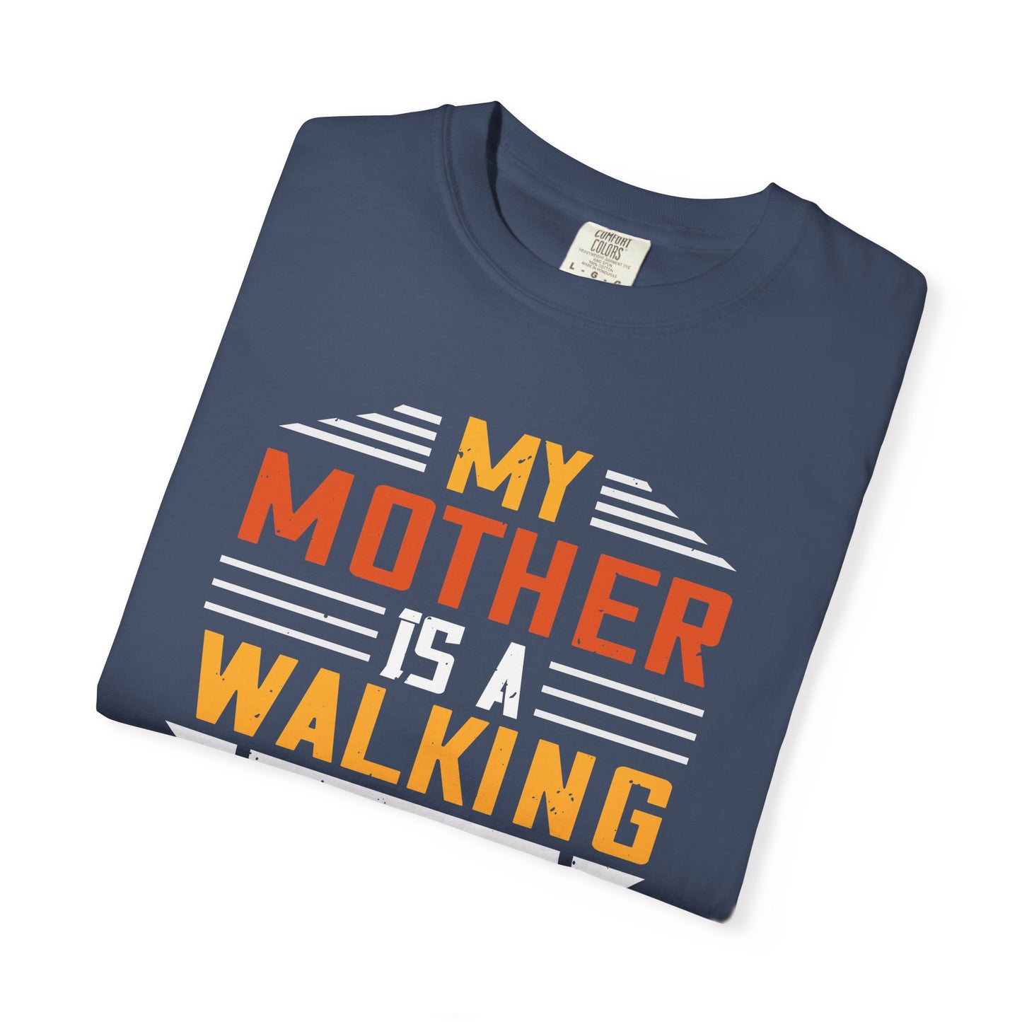 Mom T-shirt Mother Day Mama Tee Unisex Comfort Colors Garment-Dyed Cotton h87