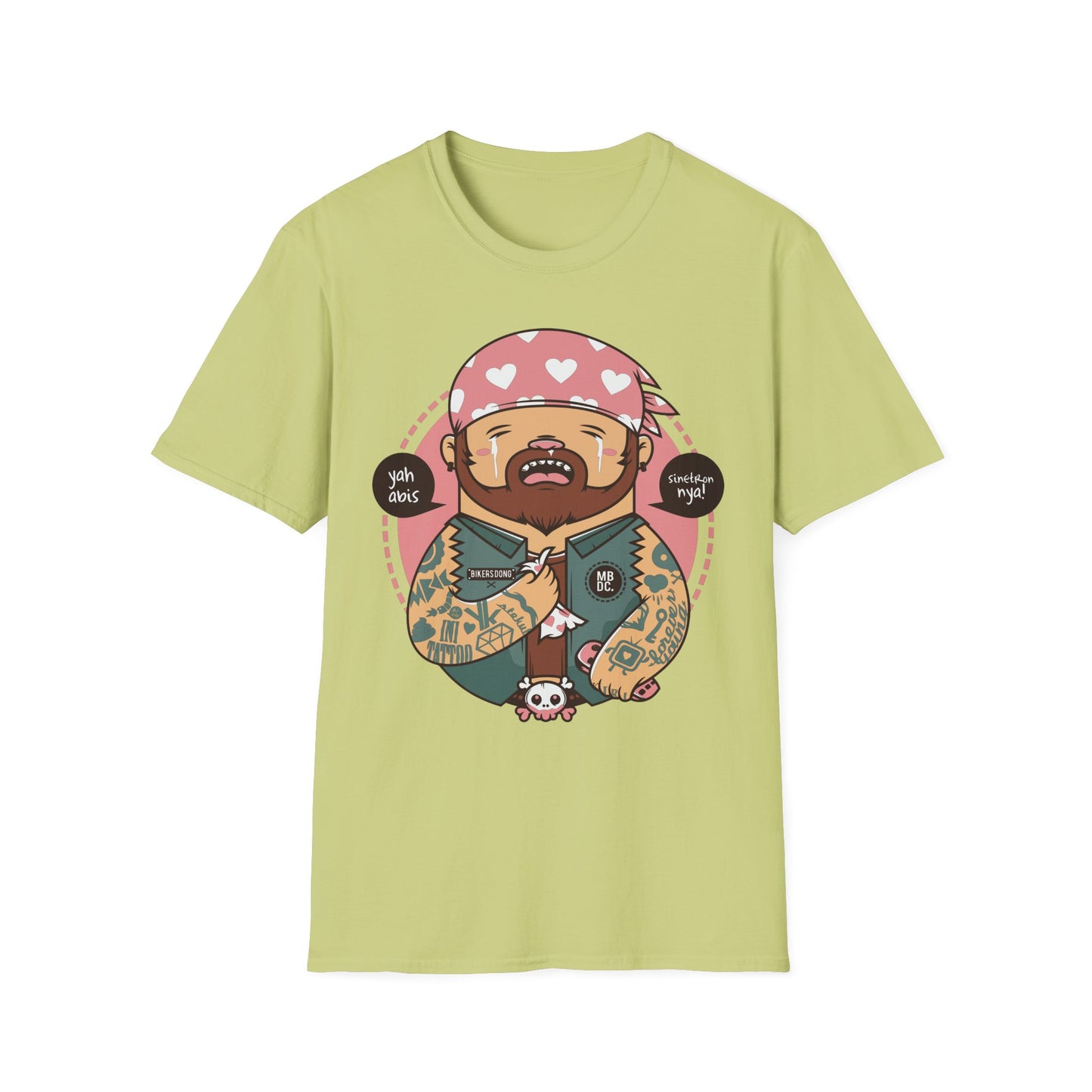 Cartoon Animation T Shirt Unisex Softstyle 100 Percent Ring Spun Cotton Comfort Tee