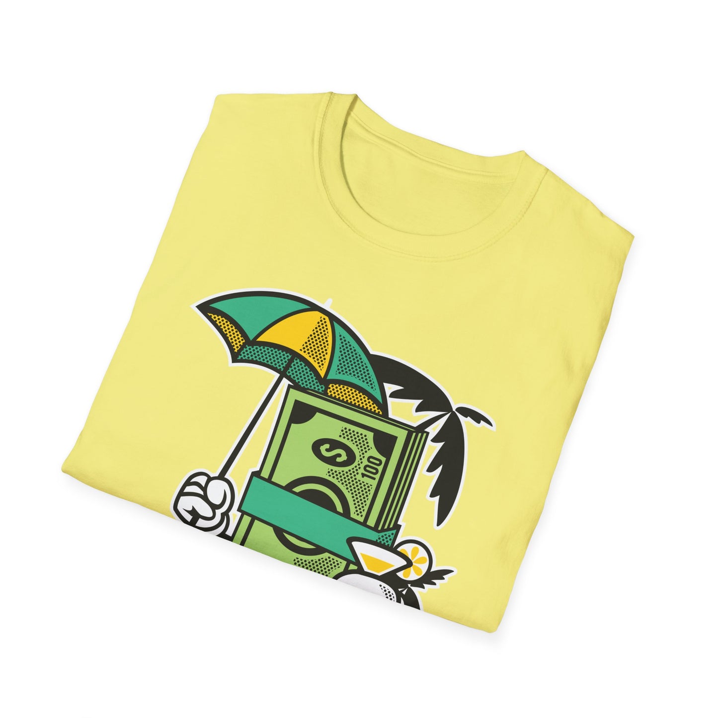 Cartoon T Shirt Animation T Shirt Funny Tee Unisex Softstyle Cotton Tee Art Design 64000