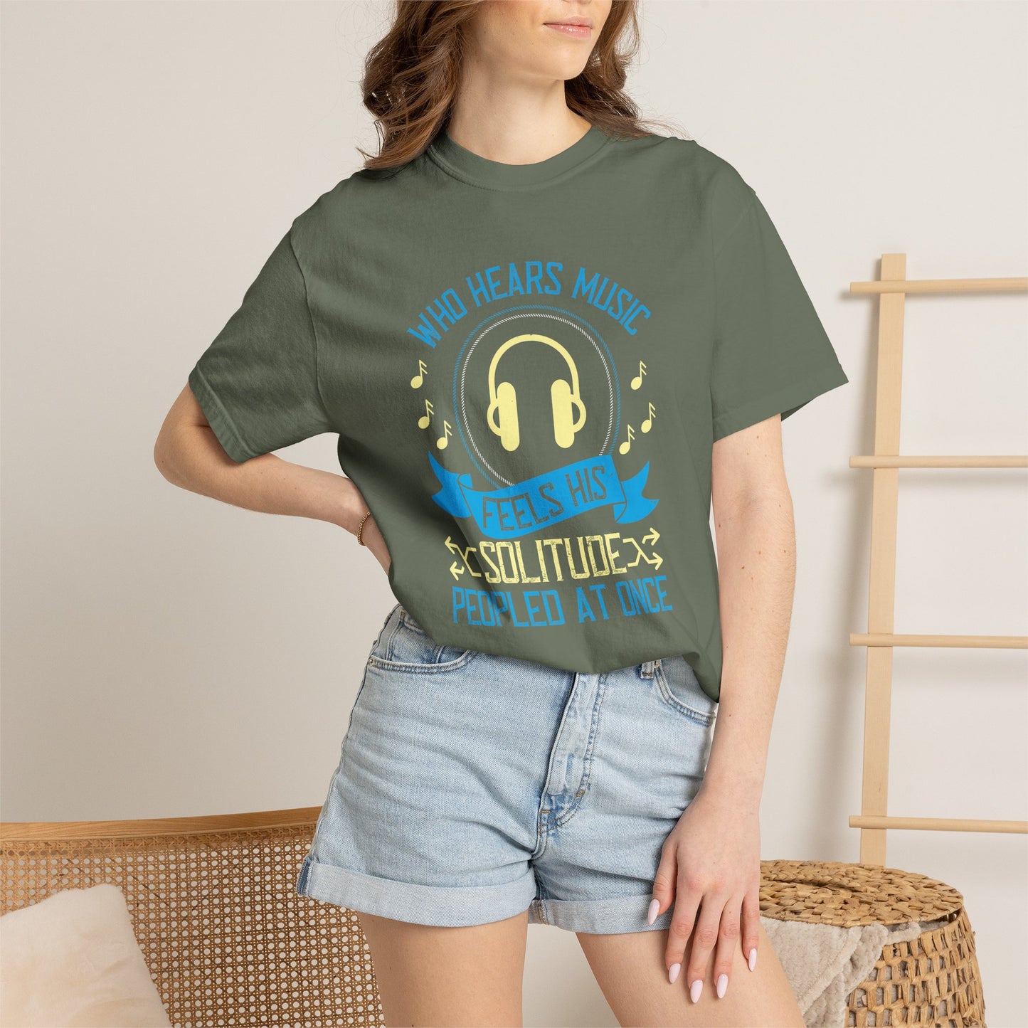 Music Graphic Design Unisex Cotton T-shirt m49