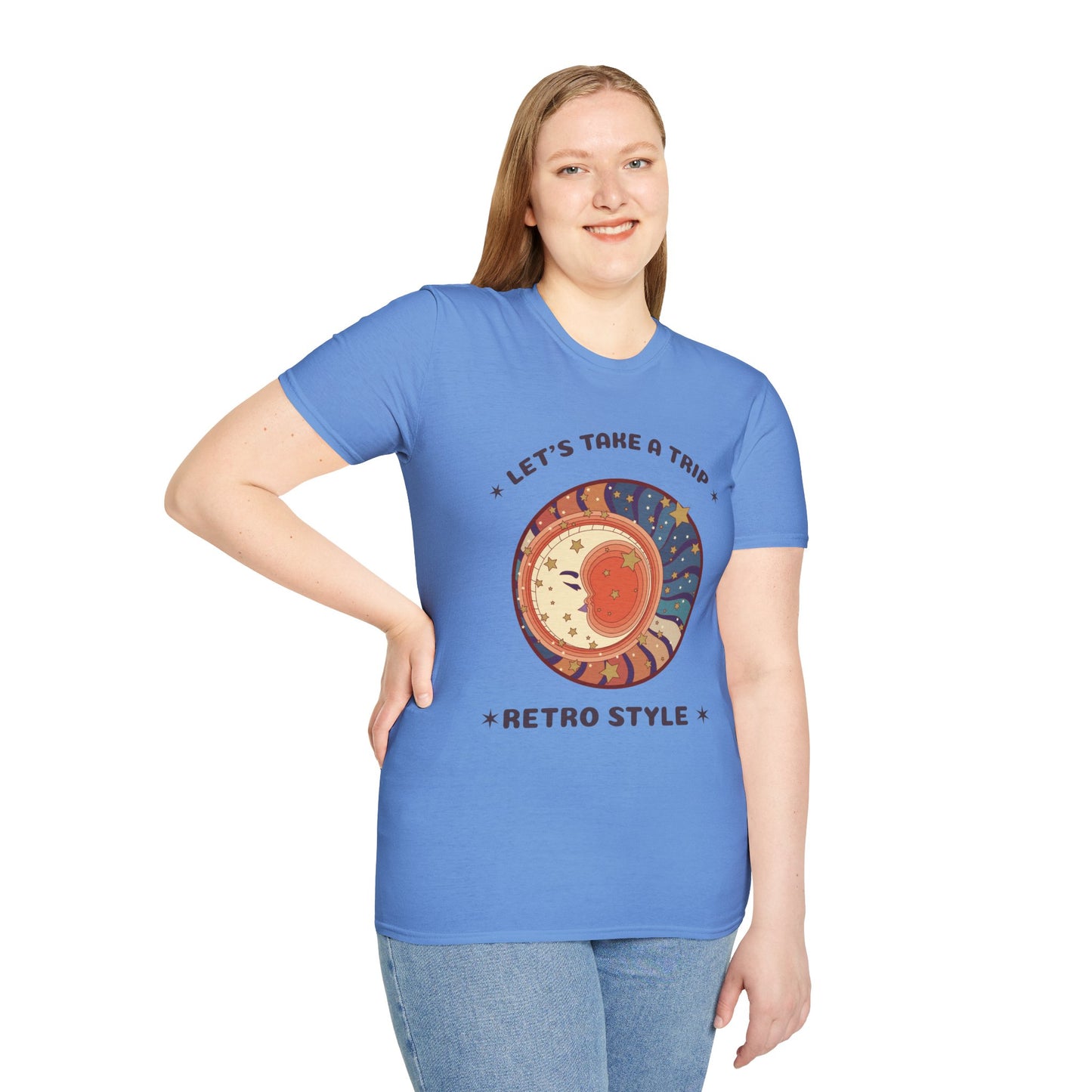 Retro T Shirt, Retro Design Shirt, Retro Art Tee Shirt, T-shirt with Retro Style