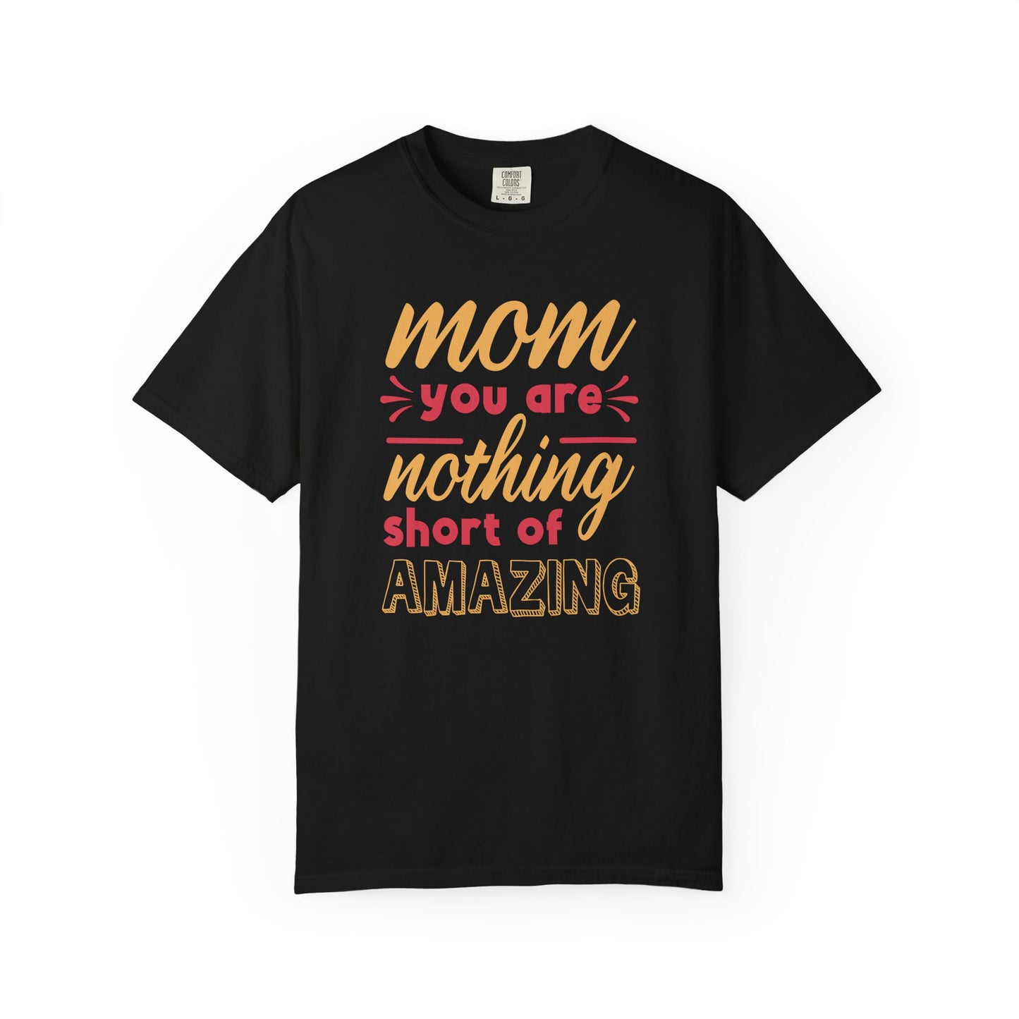 Mom T-shirt Mother's Day Mama Tee Unisex Comfort Colors Garment-Dyed Cotton h21
