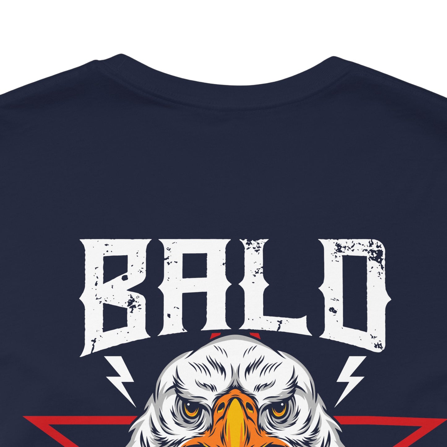 Bald Eagle Graphic Illustration Unisex Cotton Tee a3