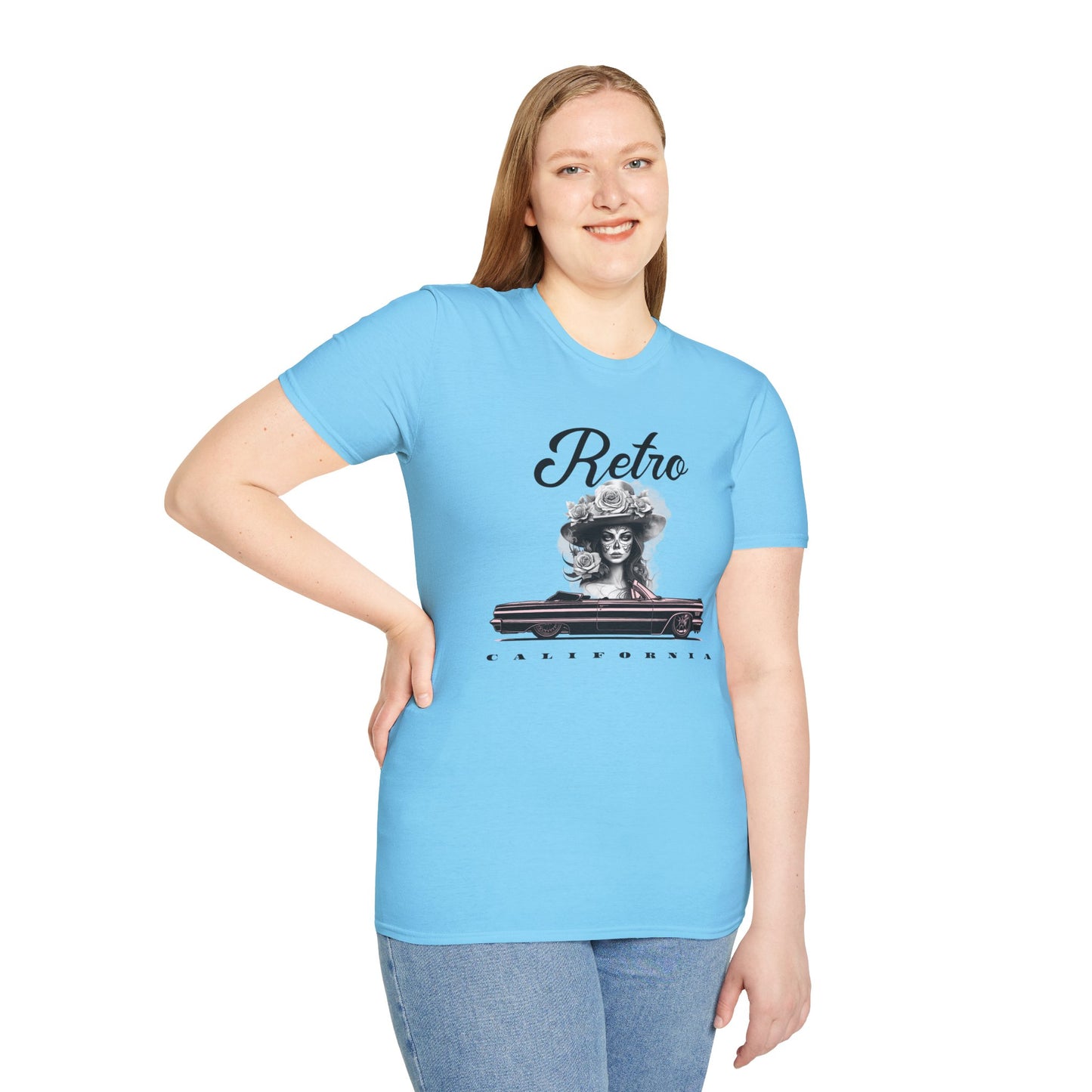 Retro T Shirt, Retro Design Shirt, Retro Art Tee Shirt, T-shirt with Retro Style
