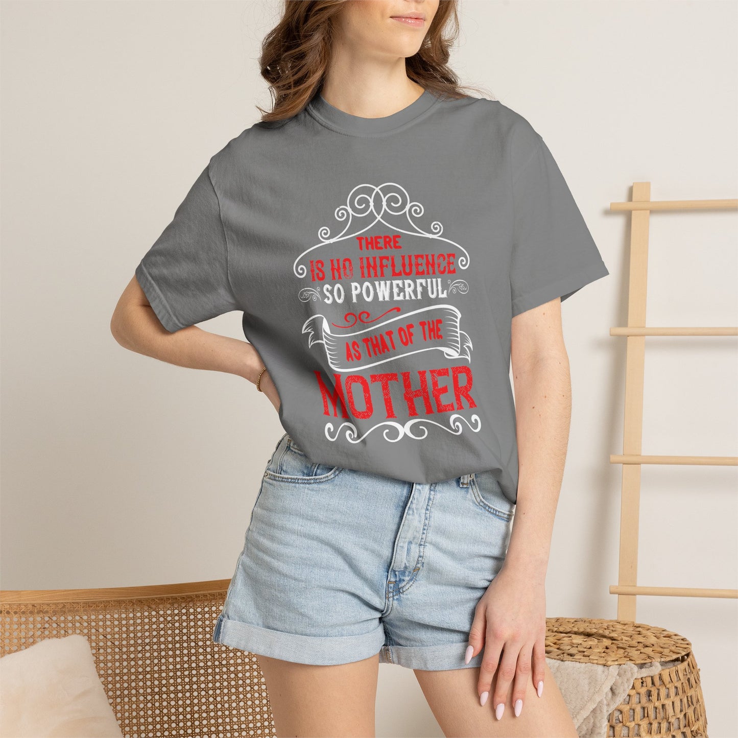 Mom T-shirt Mother Day Mama Tee Unisex Comfort Colors Garment-Dyed Cotton h96